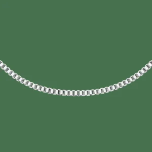 Daniel Wellington Halsband<Box Chain Necklace S Silver