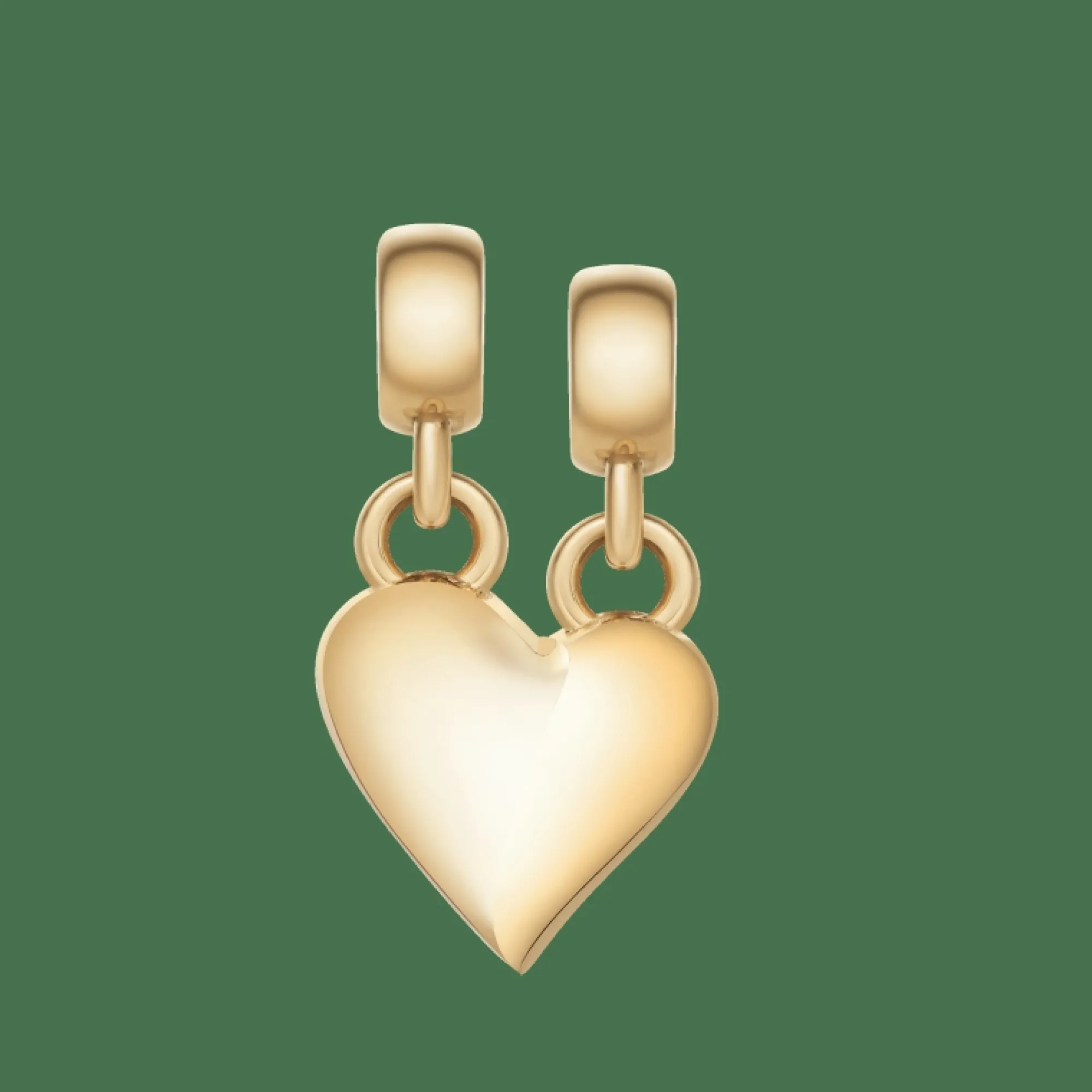 Daniel Wellington Berlocker<Broken Heart Charm Gold
