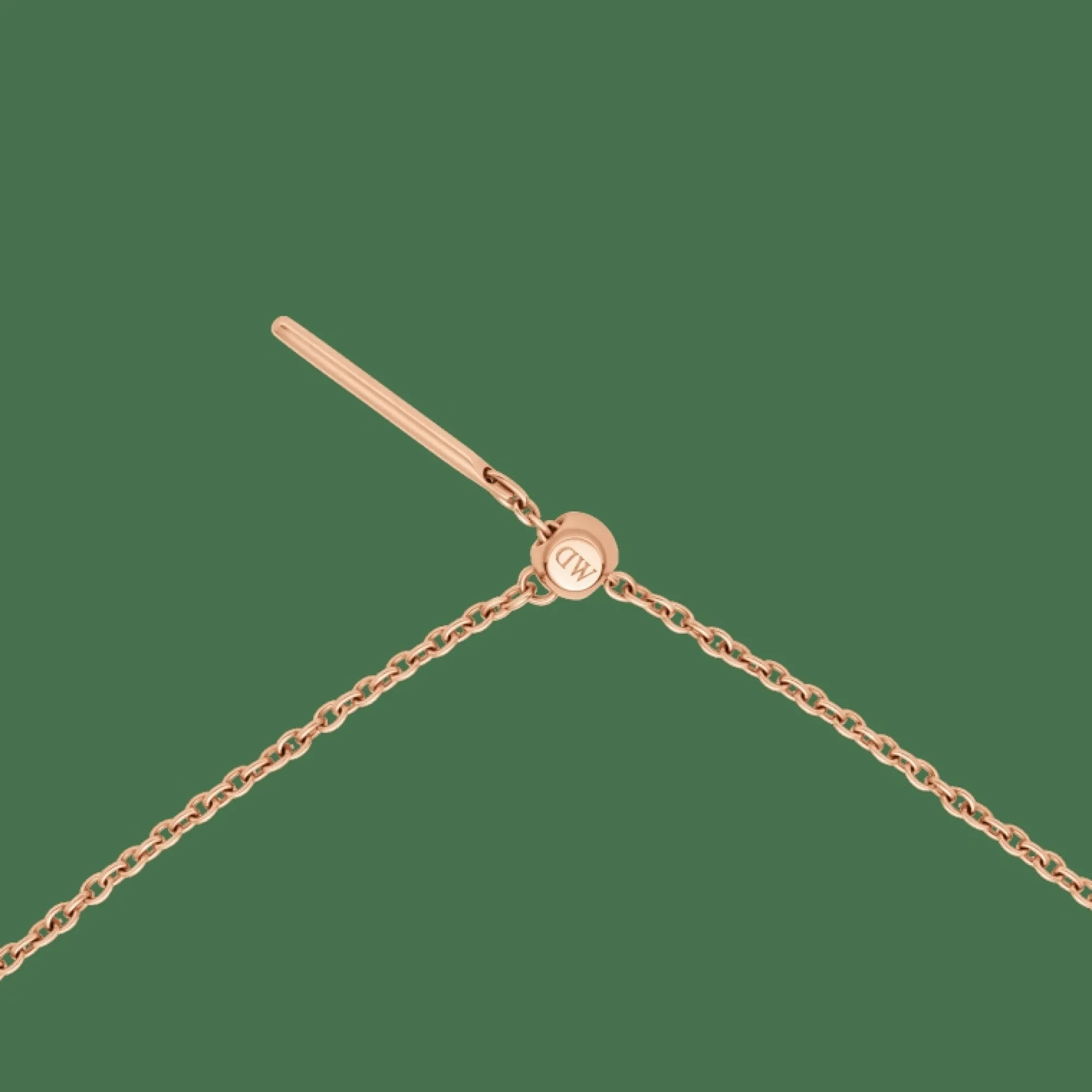 Daniel Wellington Halsband | Berlocker<Charms Chain Necklace RG Rose Gold