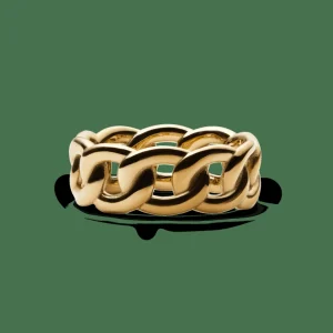 Daniel Wellington Ringar<Chunky Chain Ring Gold