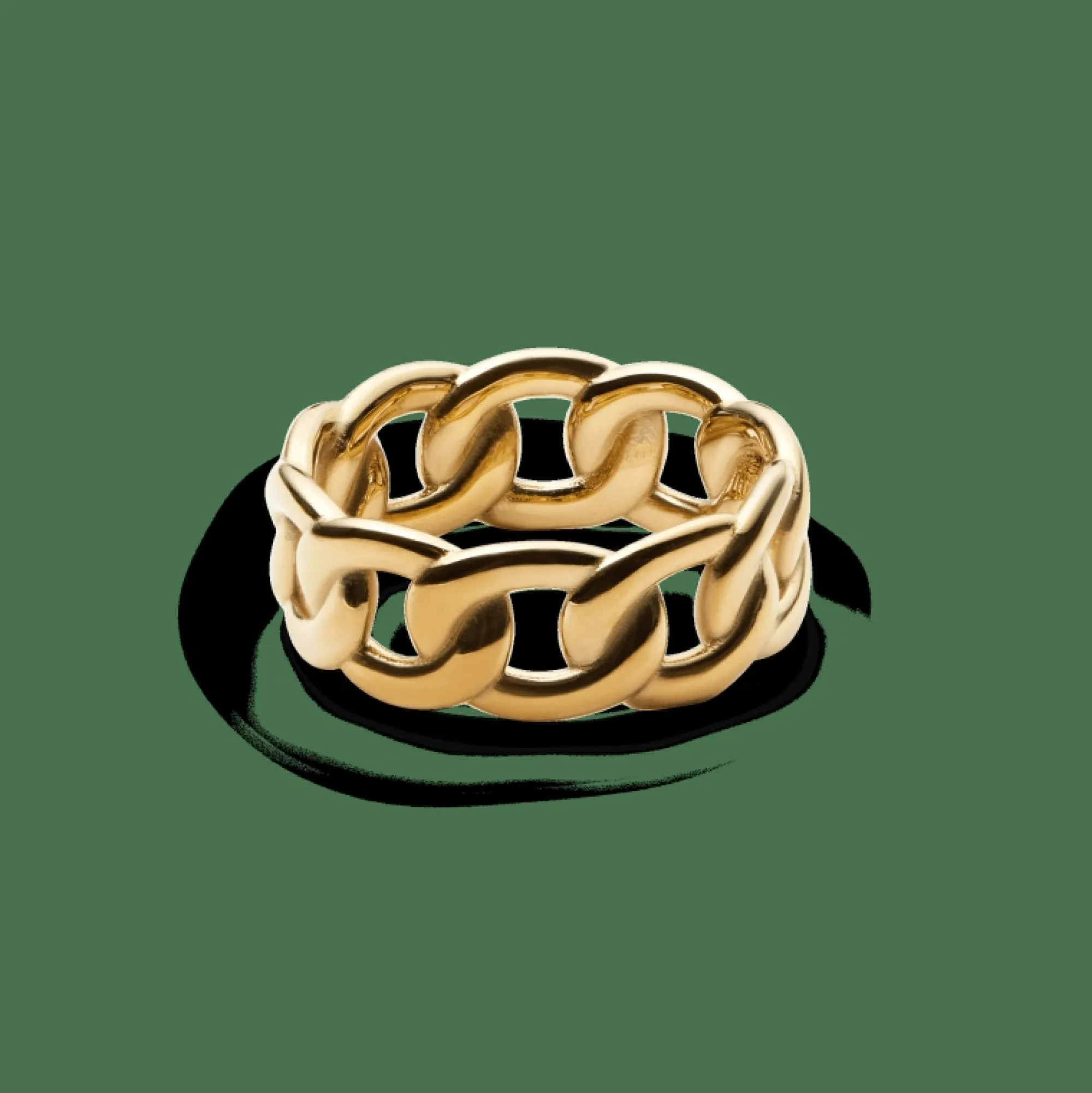 Daniel Wellington Ringar<Chunky Chain Ring Gold