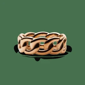 Daniel Wellington Ringar<Chunky Chain Ring Rose Gold