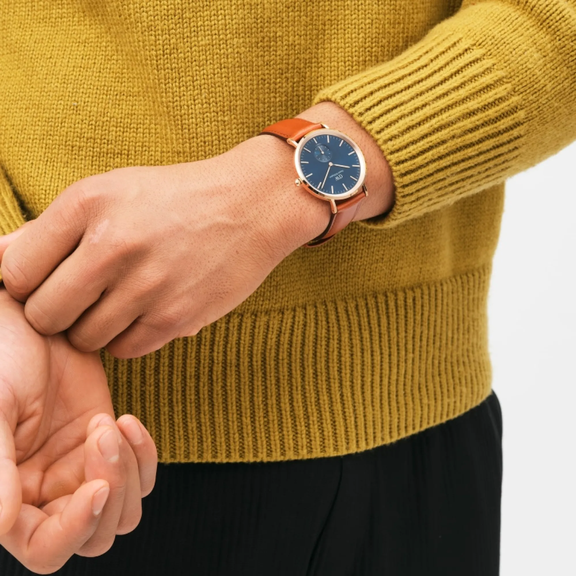 Daniel Wellington Herrklockor<Classic Multi-Eye St Mawes Arctic Rose Gold
