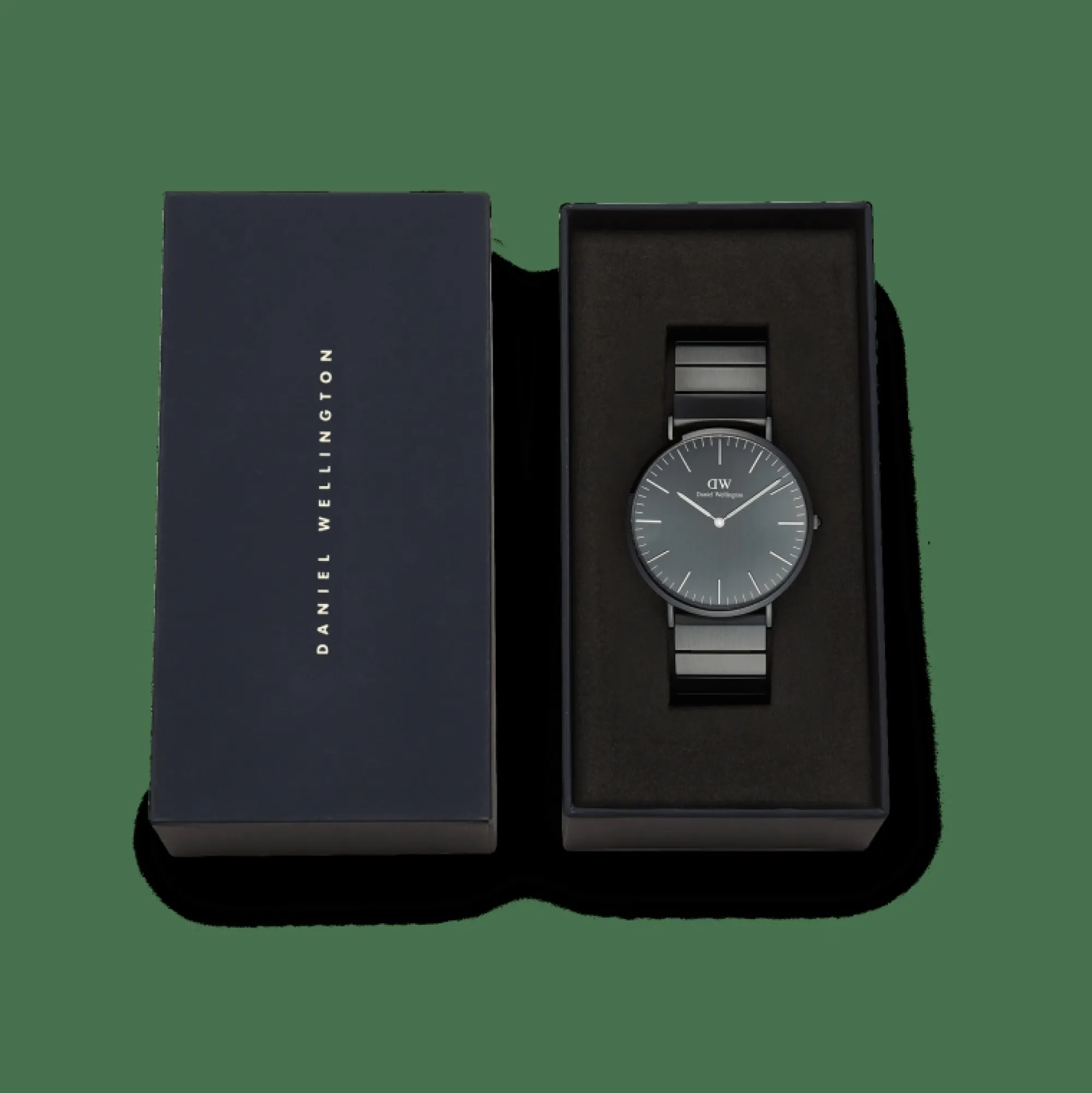 Daniel Wellington Herrklockor<Classic Piano Link Onyx Unitone Black