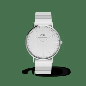 Daniel Wellington Herrklockor<Classic Piano Link Unitone Silver