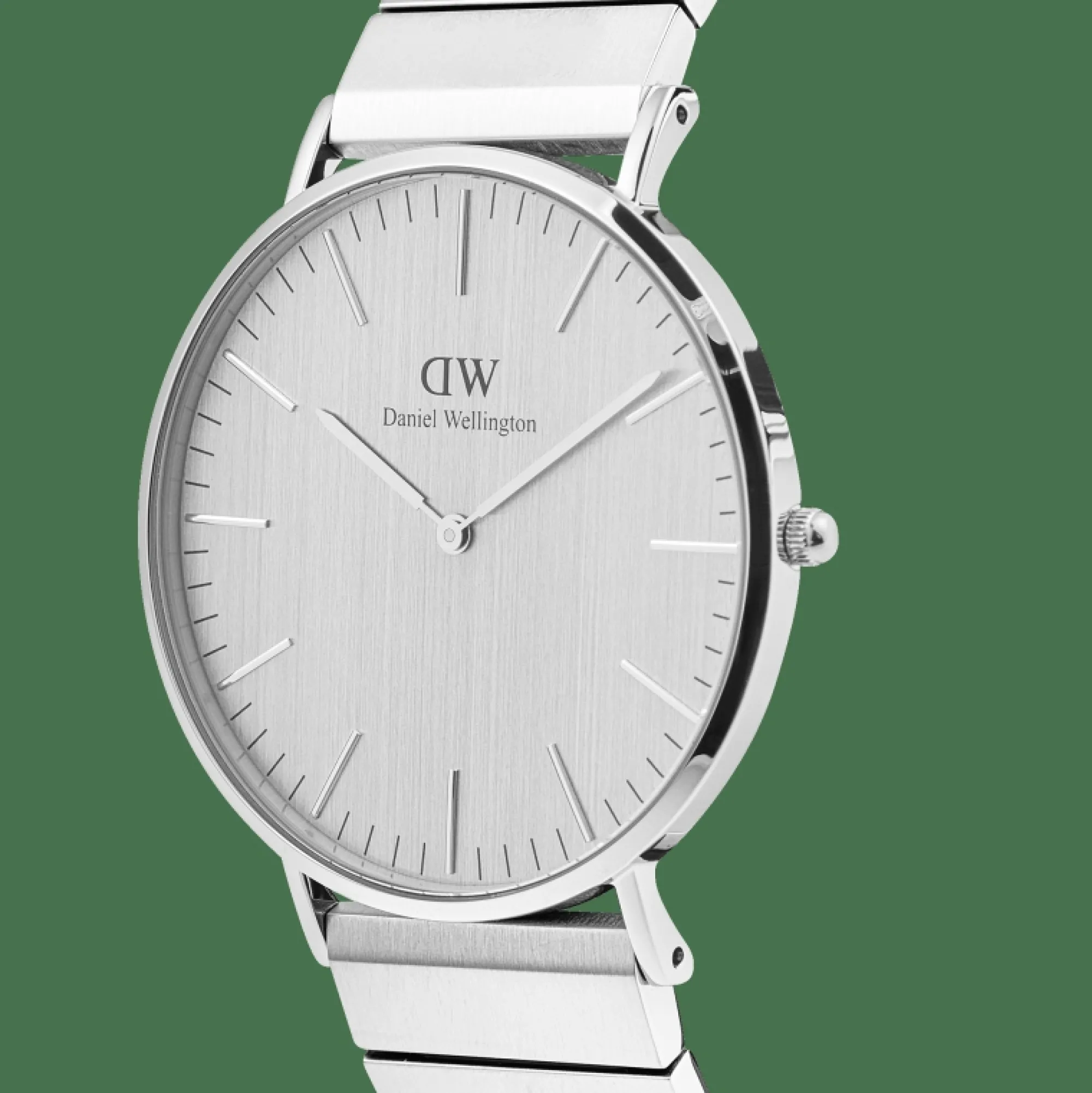 Daniel Wellington Herrklockor<Classic Piano Link Unitone Silver