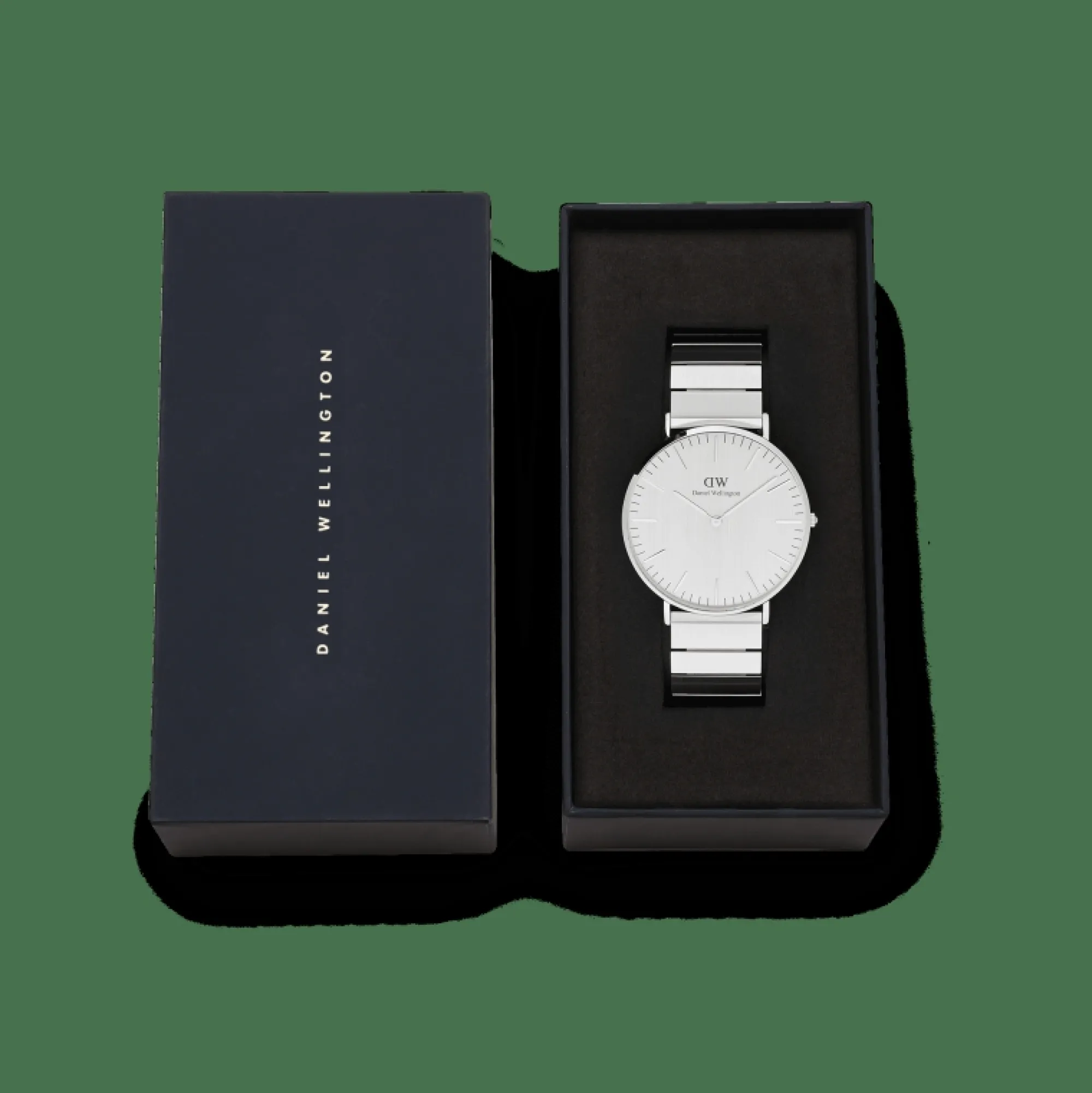Daniel Wellington Herrklockor<Classic Piano Link Unitone Silver