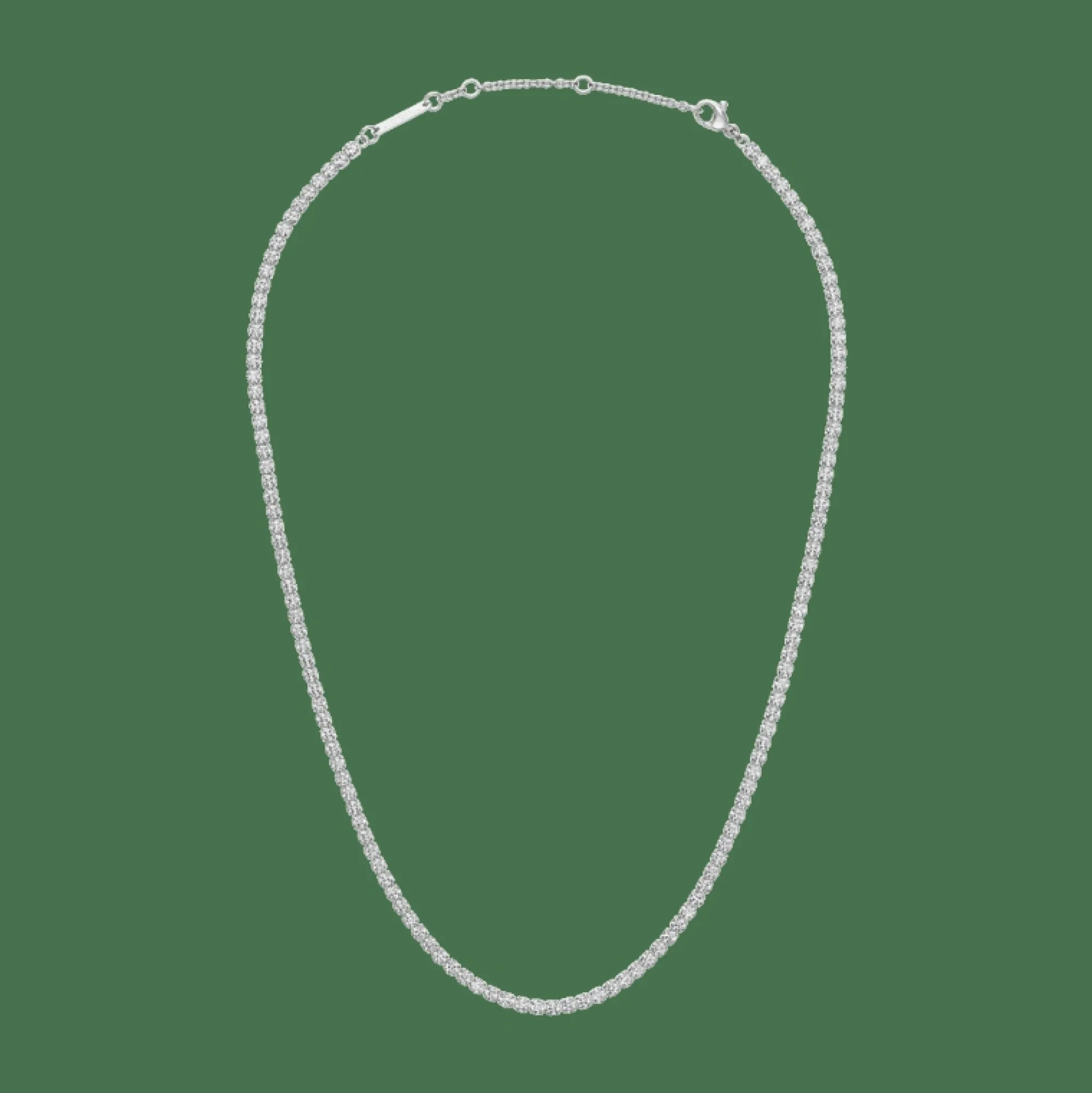 Daniel Wellington Halsband<Classic Tennis Necklace Silver