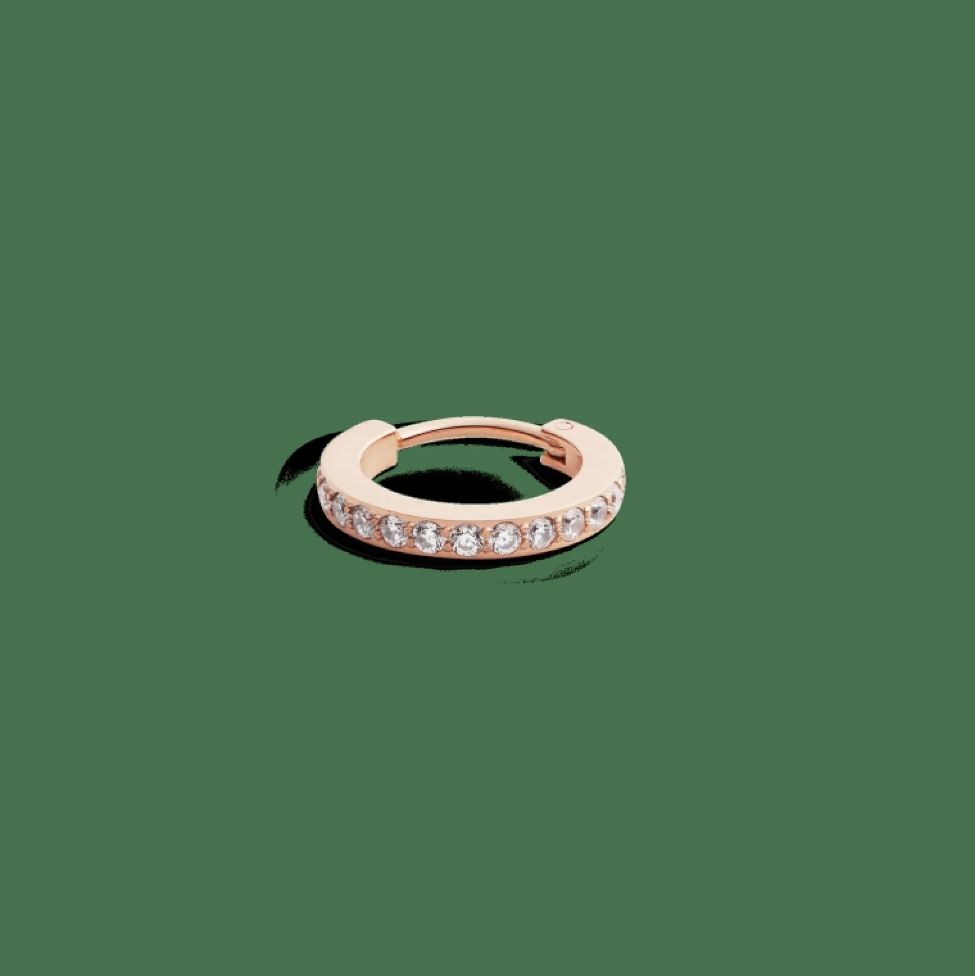 Daniel Wellington Örhängen<Crystal Hoop Earring Rose Gold