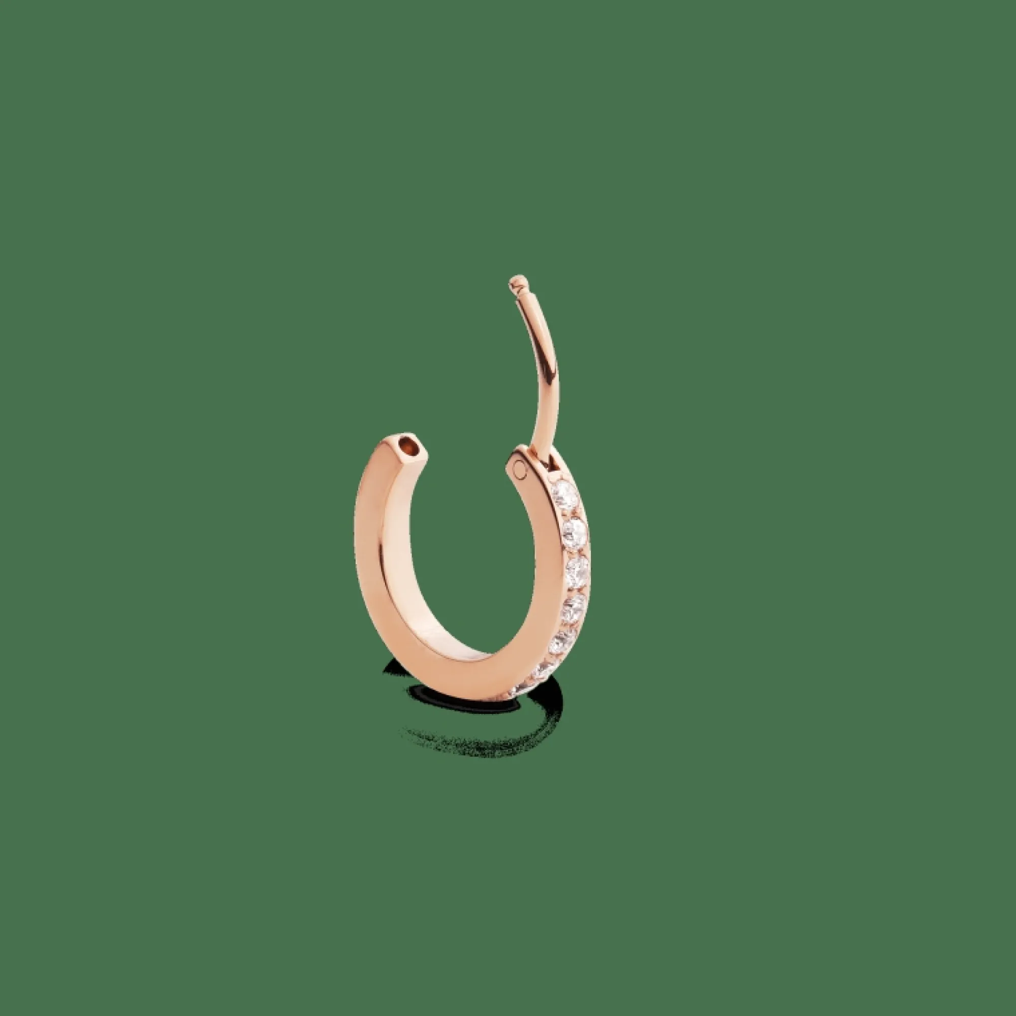 Daniel Wellington Örhängen<Crystal Hoop Earring Rose Gold