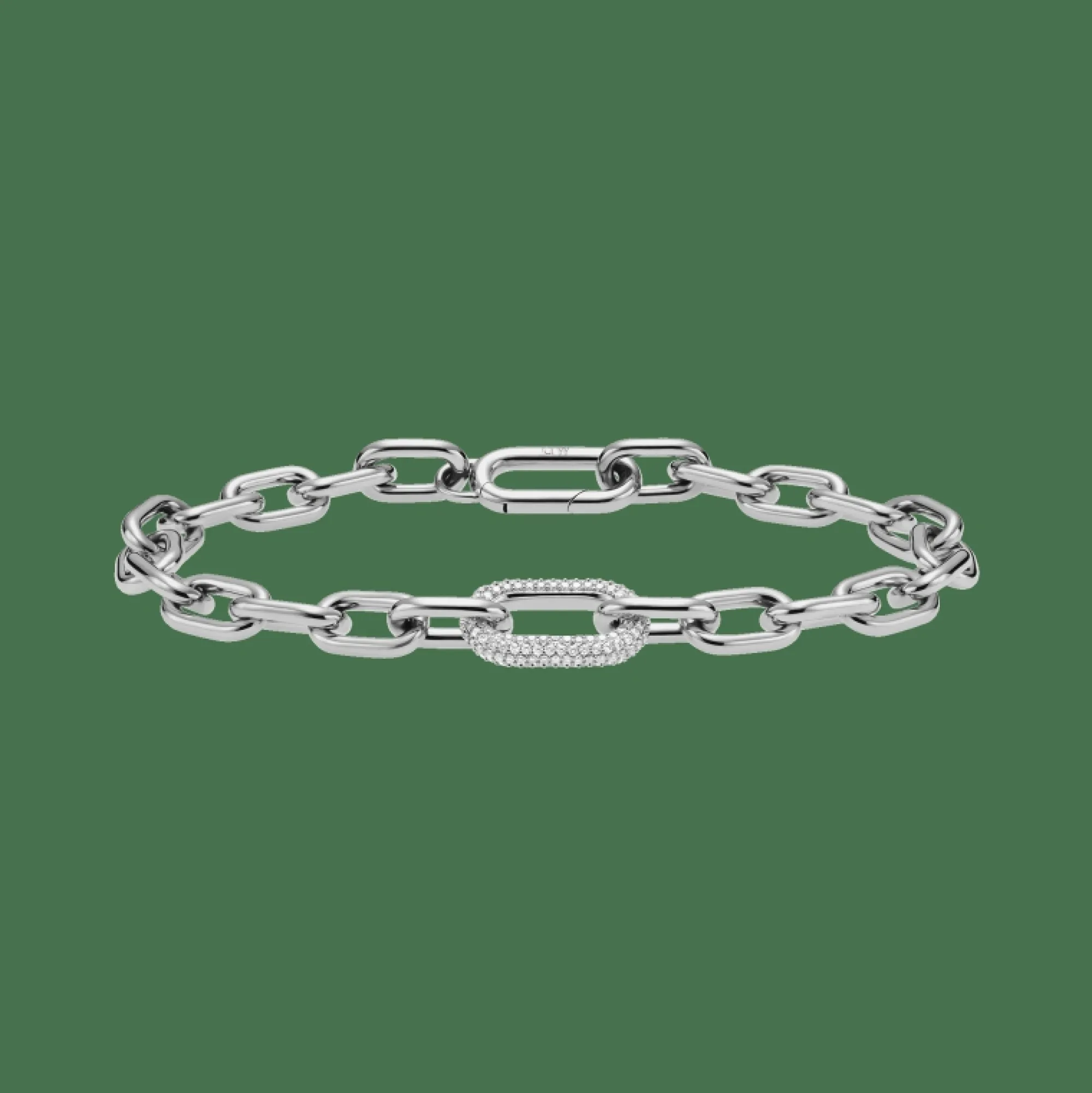 Daniel Wellington Armband<Crystal Link Bracelet Silver