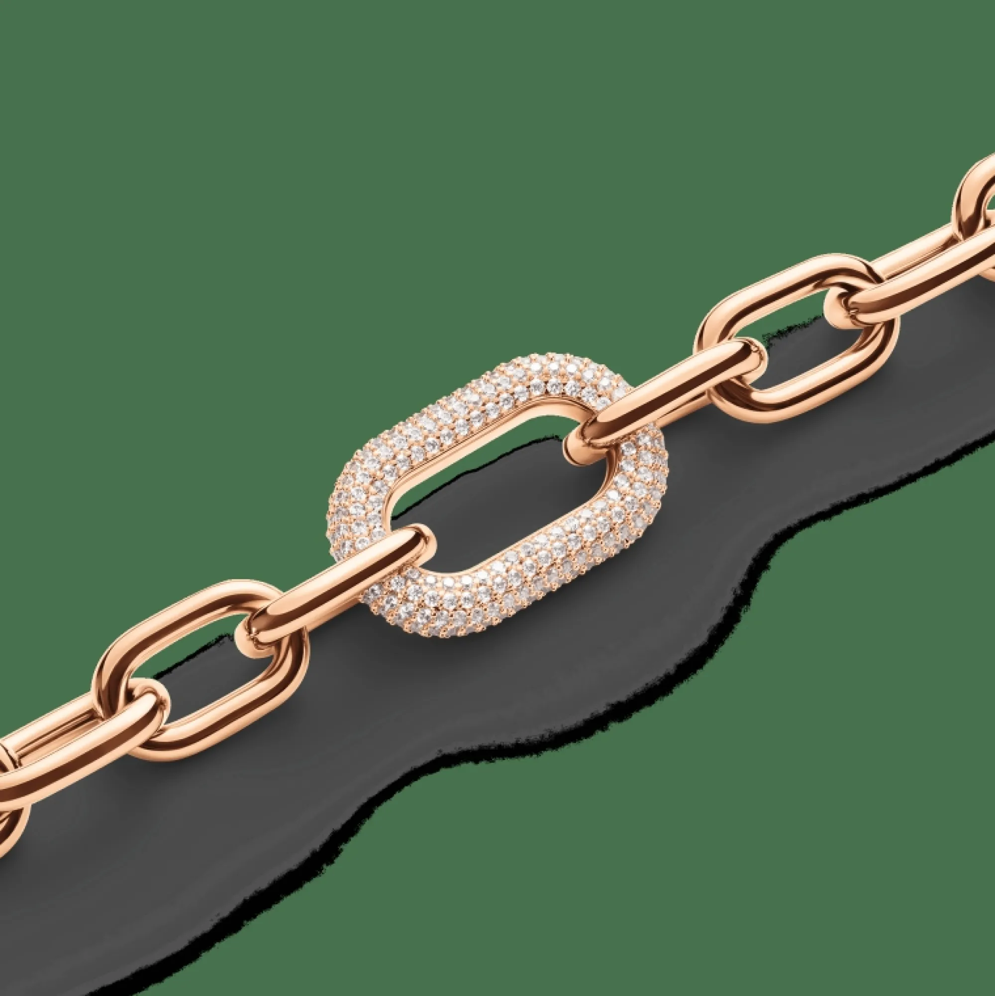 Daniel Wellington Halsband<Crystal Link Necklace Rose Gold