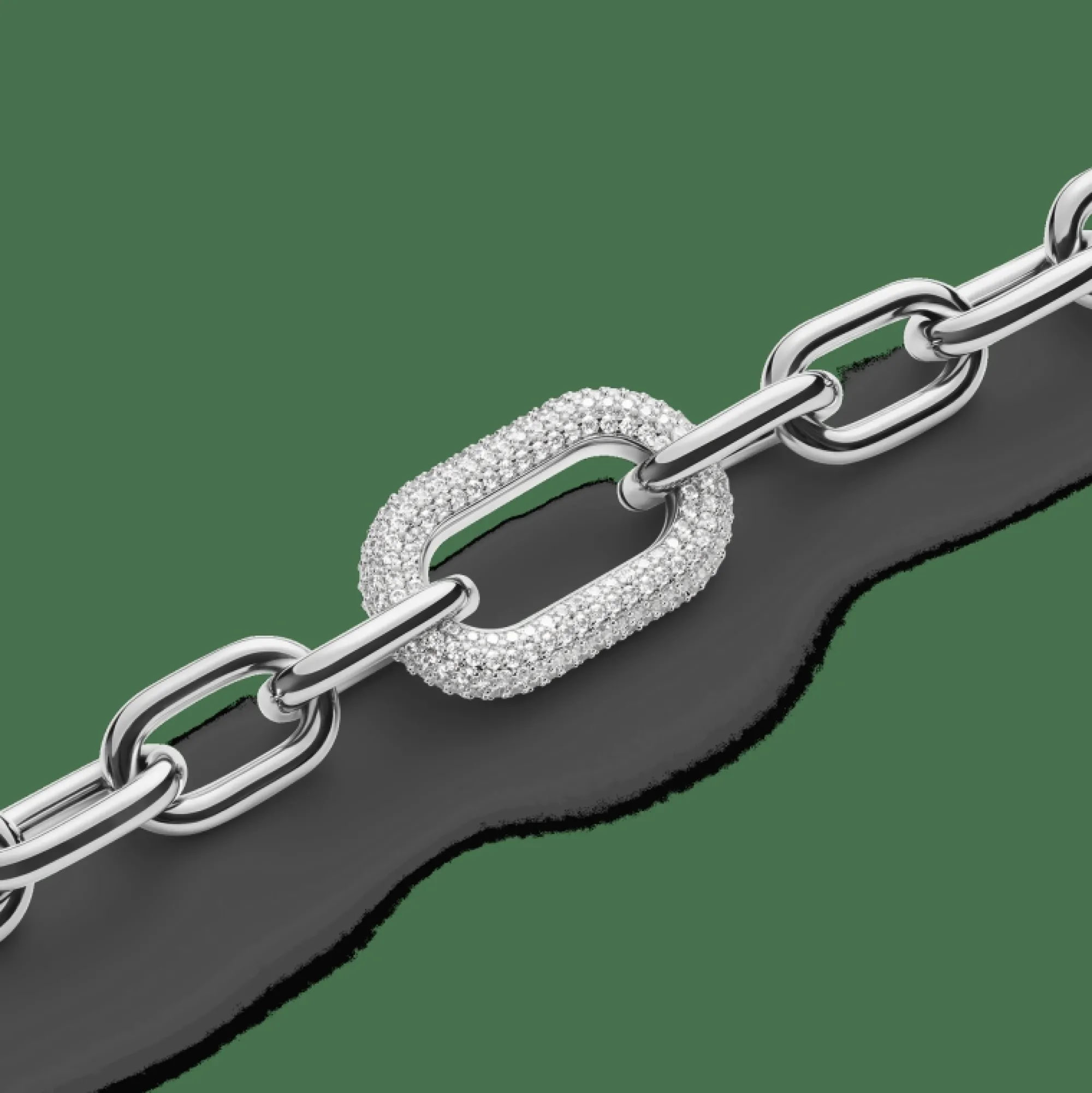 Daniel Wellington Halsband<Crystal Link Necklace Silver