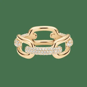 Daniel Wellington Ringar<Crystal Link Ring Gold