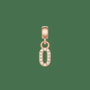 Daniel Wellington Berlocker<Crystal Number Charm Rose Gold