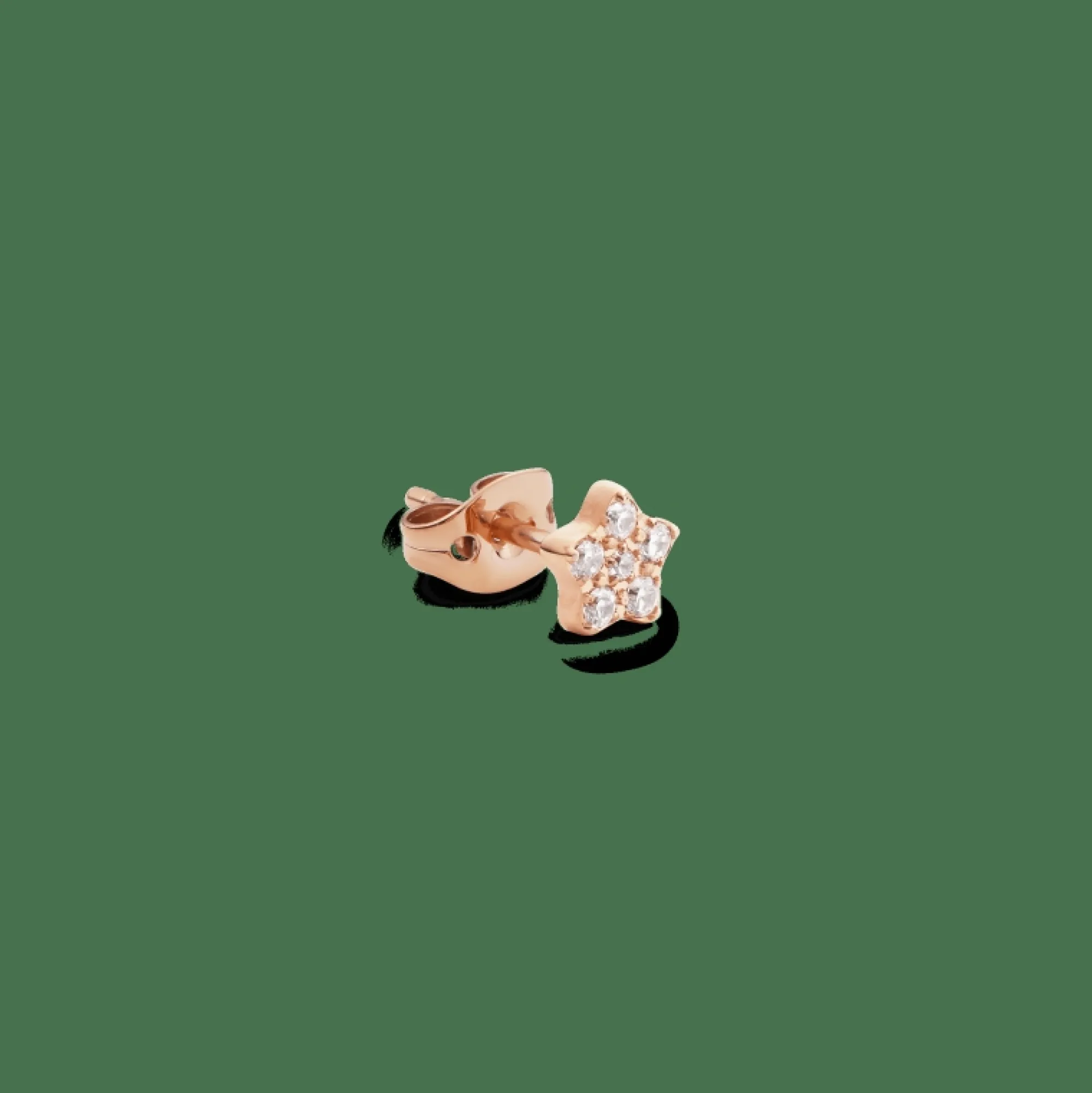 Daniel Wellington Örhängen<Crystal Star Stud Rose Gold