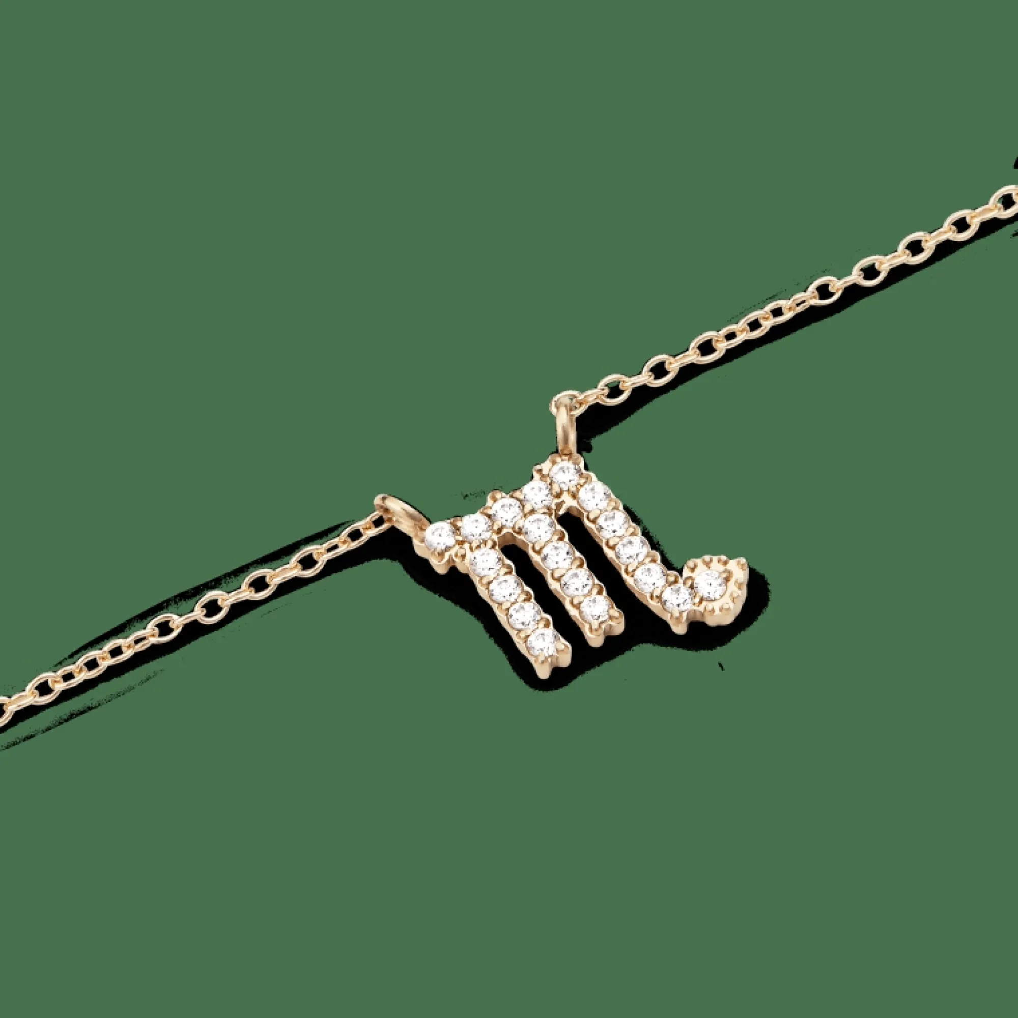 Daniel Wellington Halsband<Crystal Zodiac Chain Necklace Gold