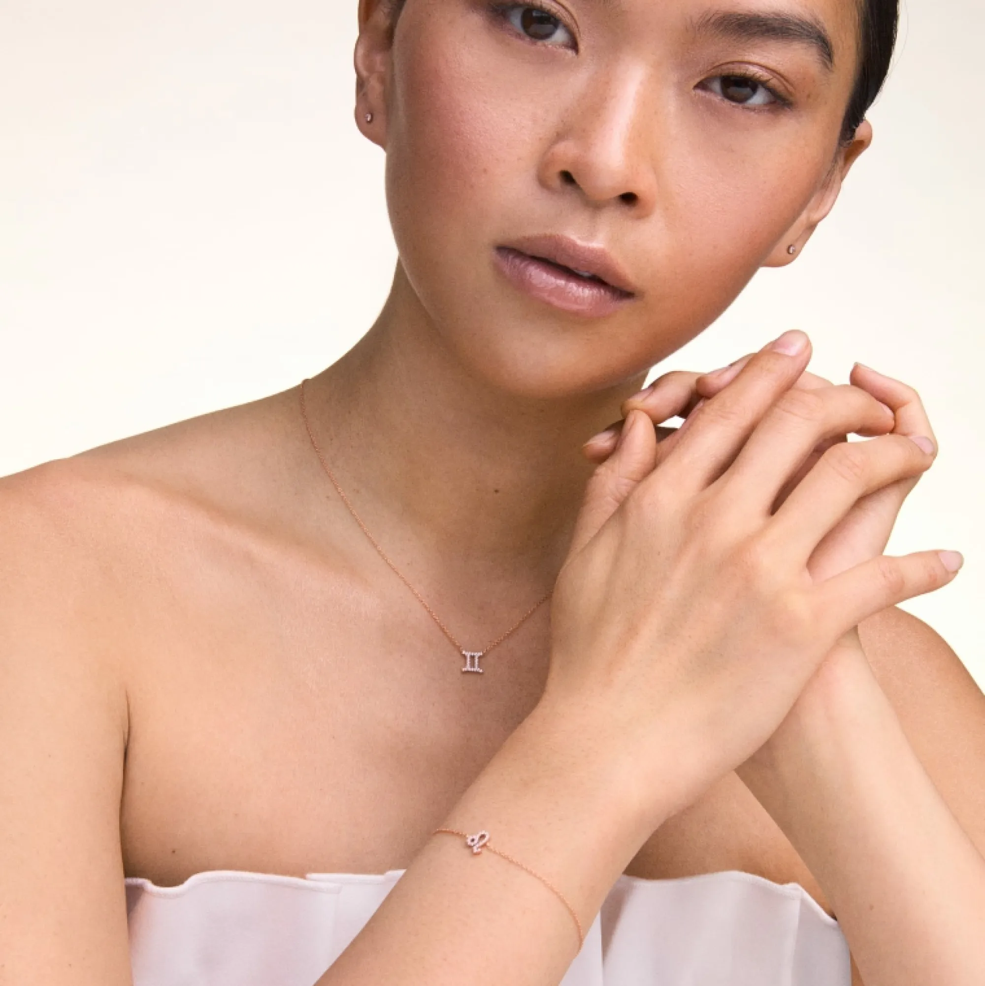 Daniel Wellington Halsband<Crystal Zodiac Chain Necklace Gold