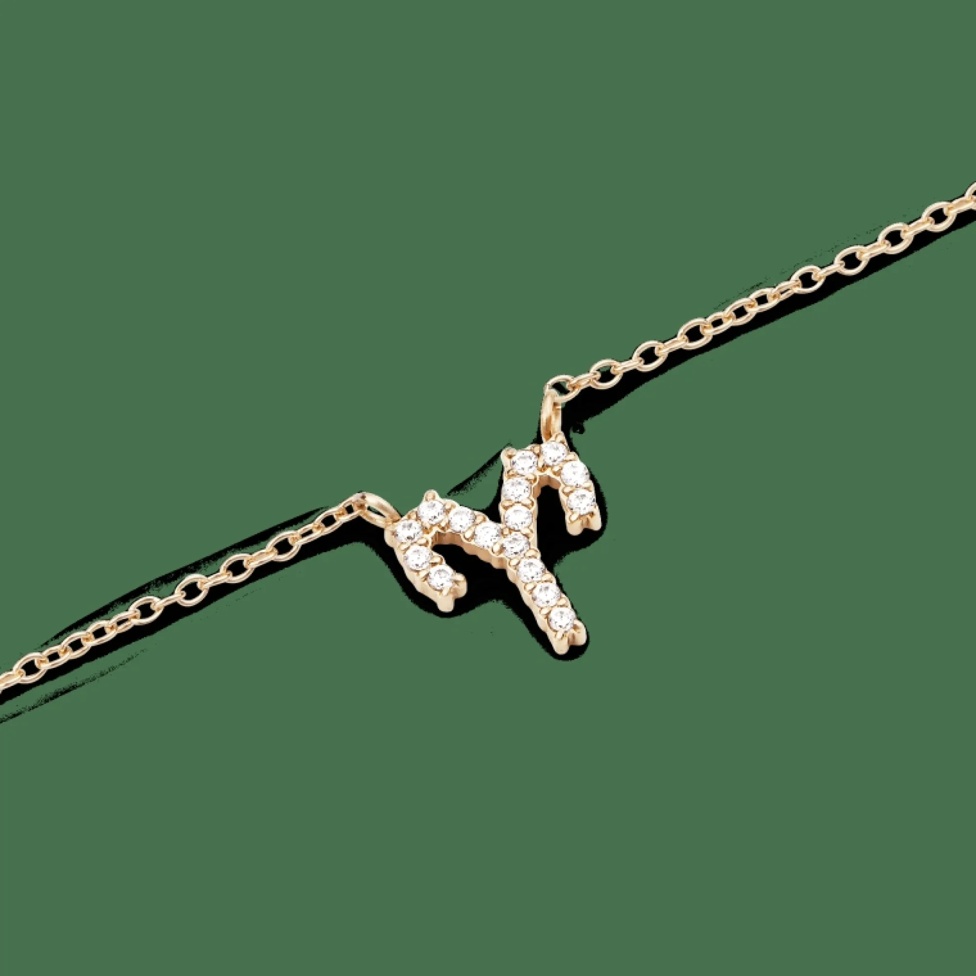 Daniel Wellington Halsband<Crystal Zodiac Chain Necklace Gold
