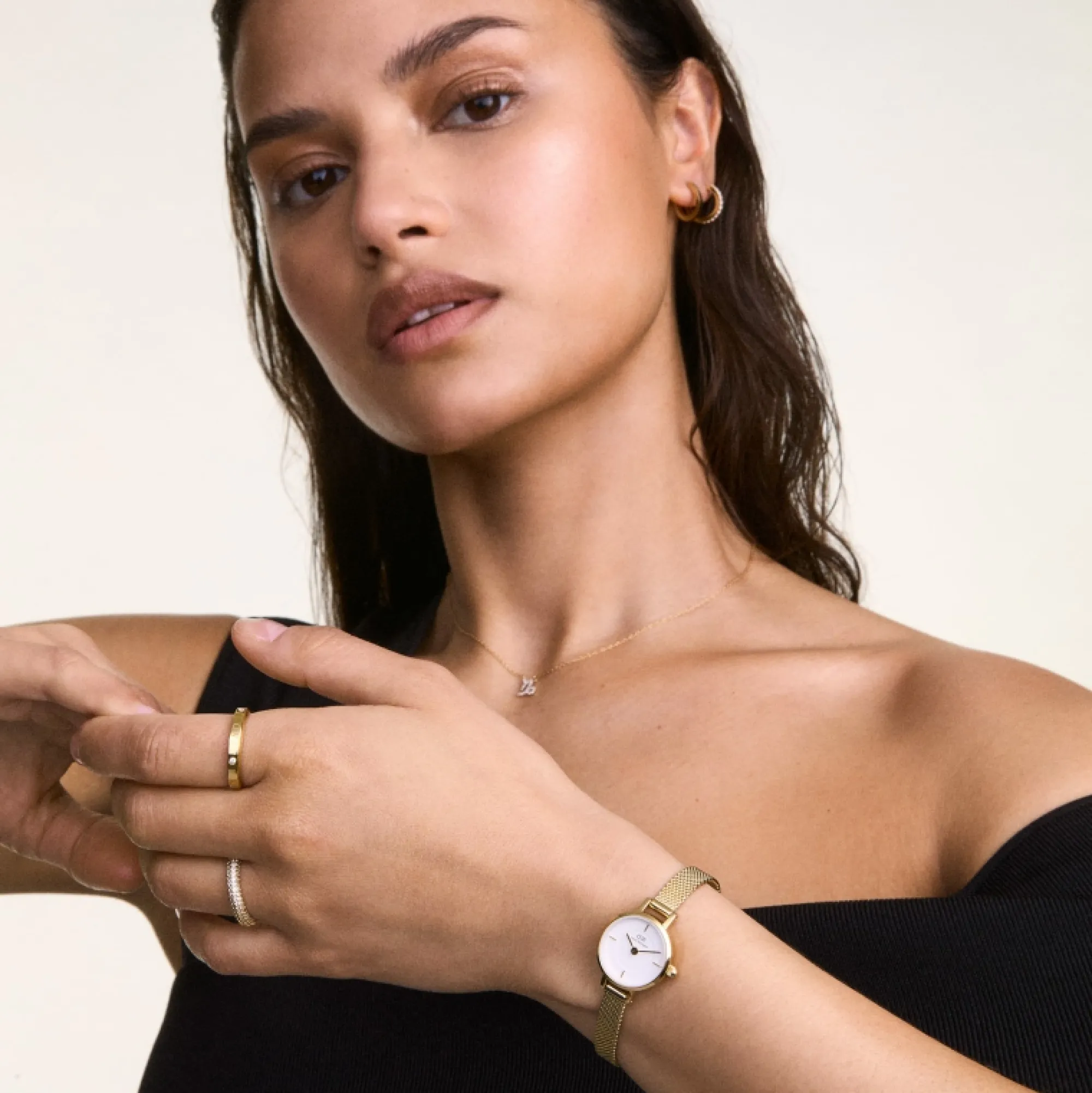 Daniel Wellington Halsband<Crystal Zodiac Chain Necklace Rose Gold