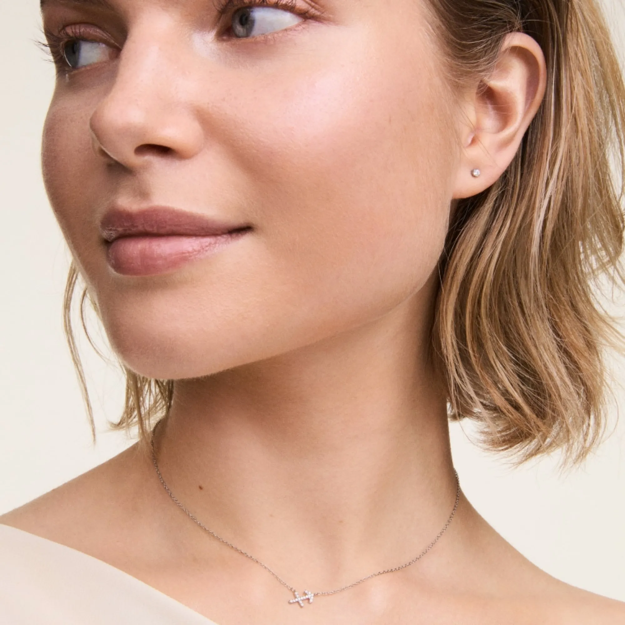 Daniel Wellington Halsband<Crystal Zodiac Chain Necklace Rose Gold