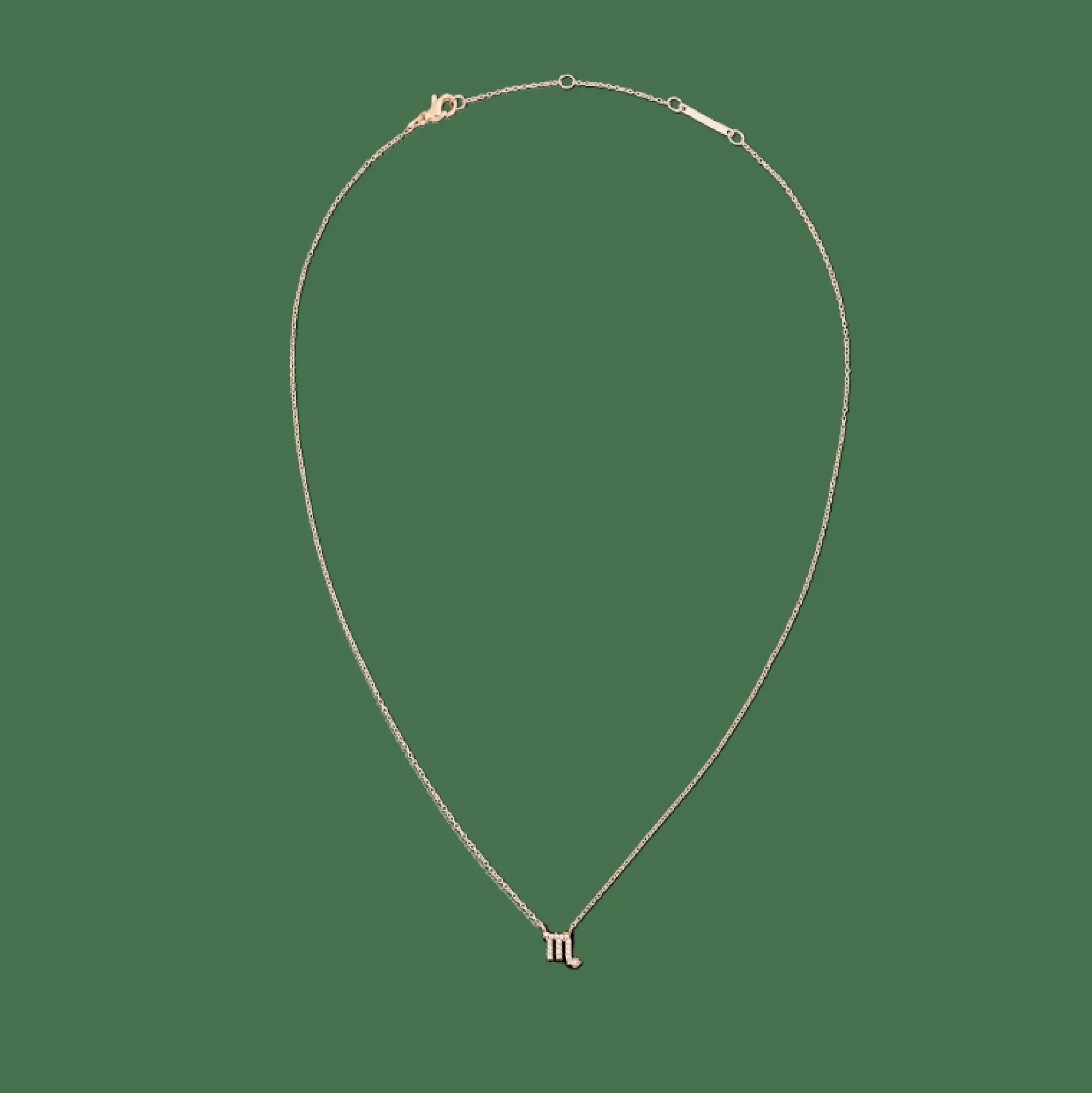 Daniel Wellington Halsband<Crystal Zodiac Chain Necklace Rose Gold