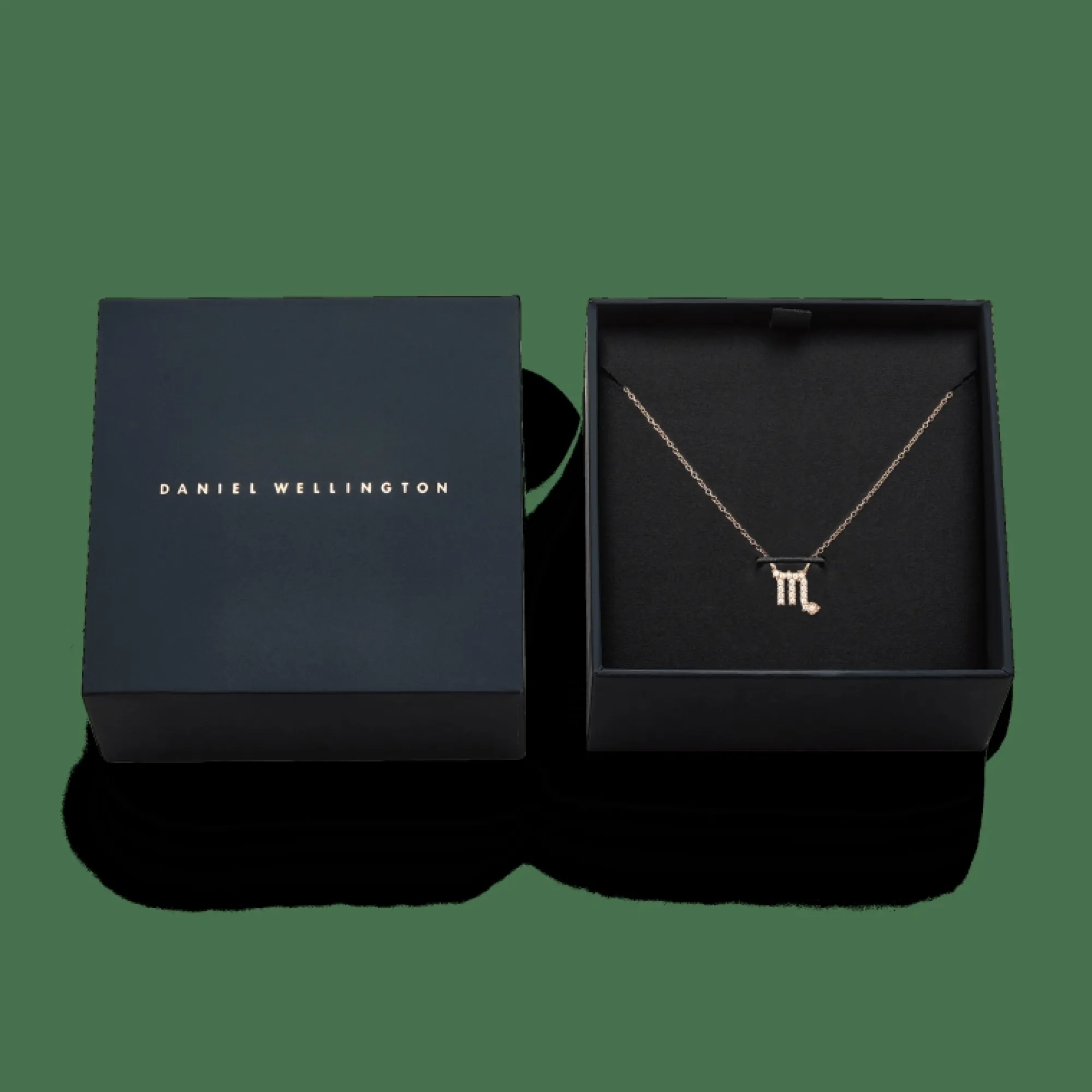 Daniel Wellington Halsband<Crystal Zodiac Chain Necklace Rose Gold
