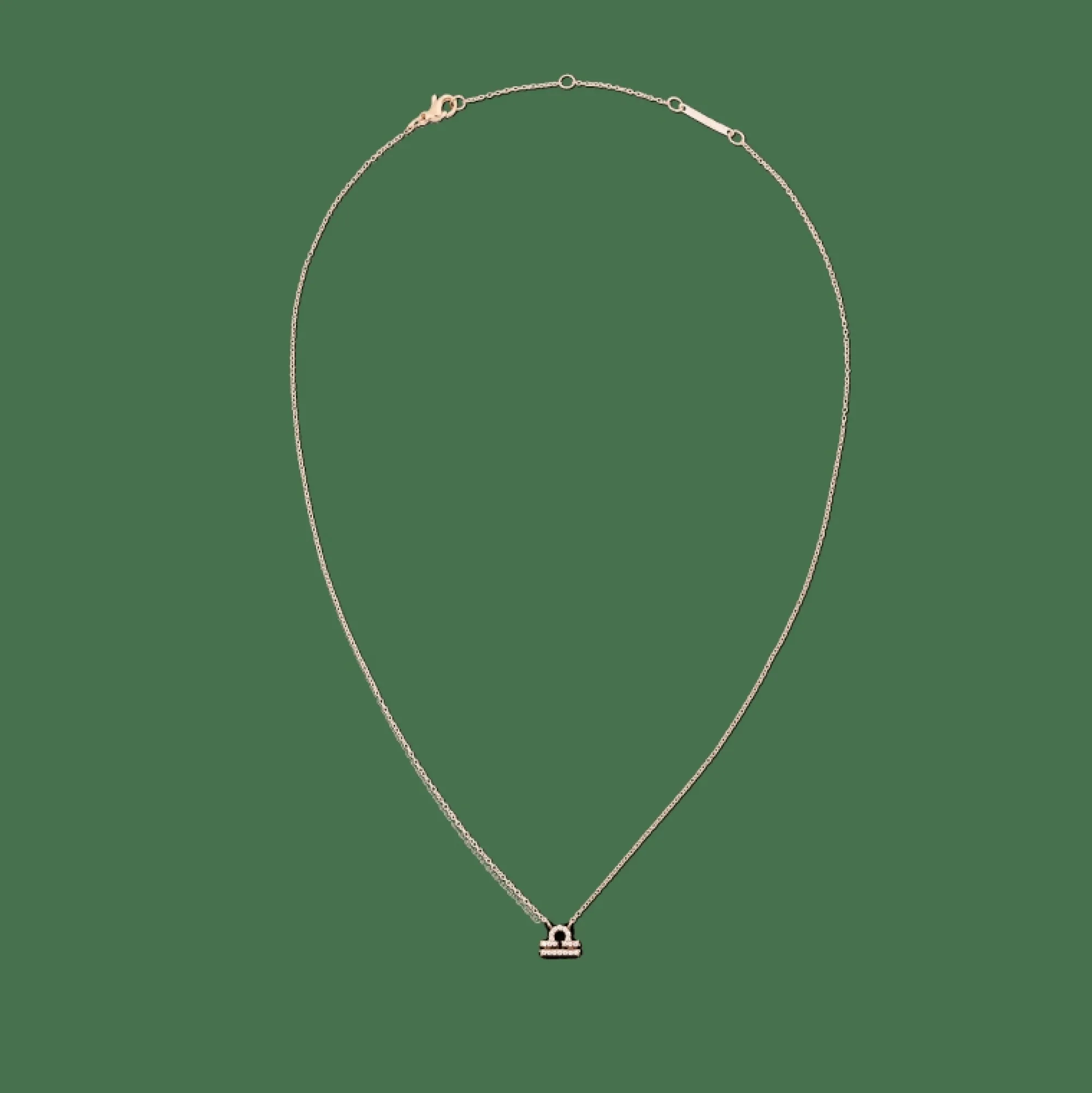 Daniel Wellington Halsband<Crystal Zodiac Chain Necklace Rose Gold