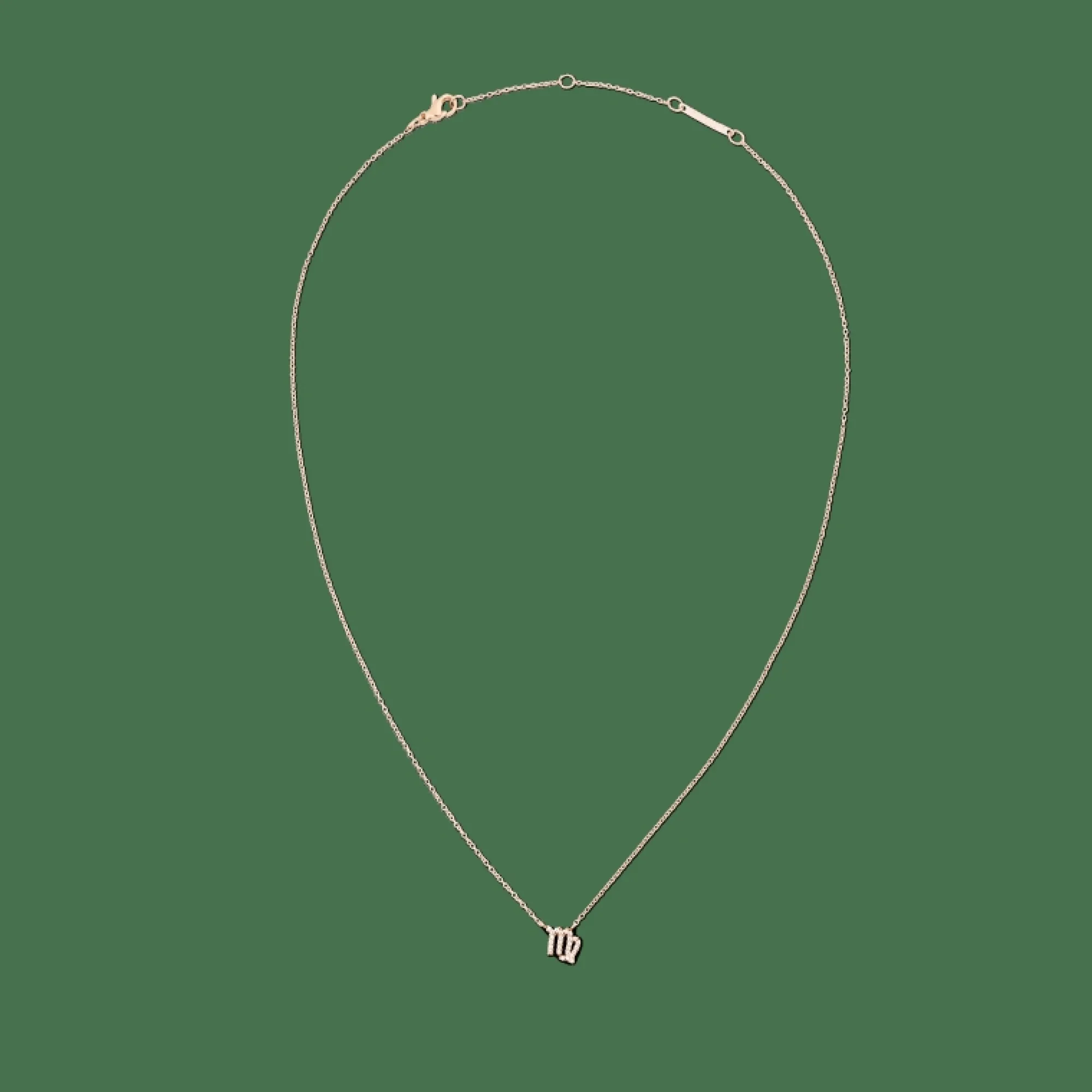 Daniel Wellington Halsband<Crystal Zodiac Chain Necklace Rose Gold