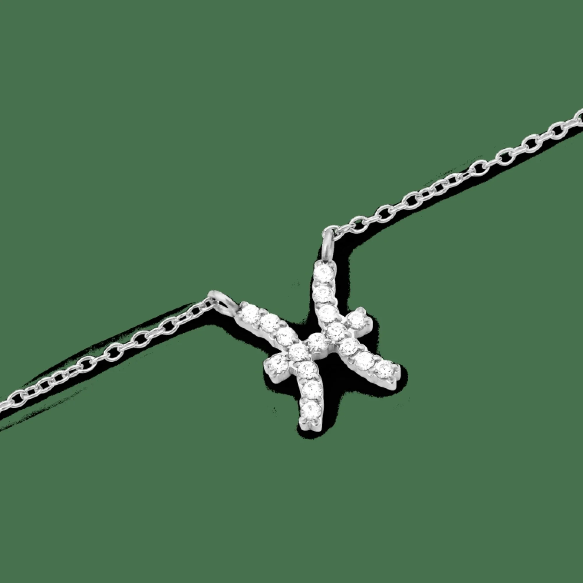 Daniel Wellington Halsband<Crystal Zodiac Chain Necklace Silver