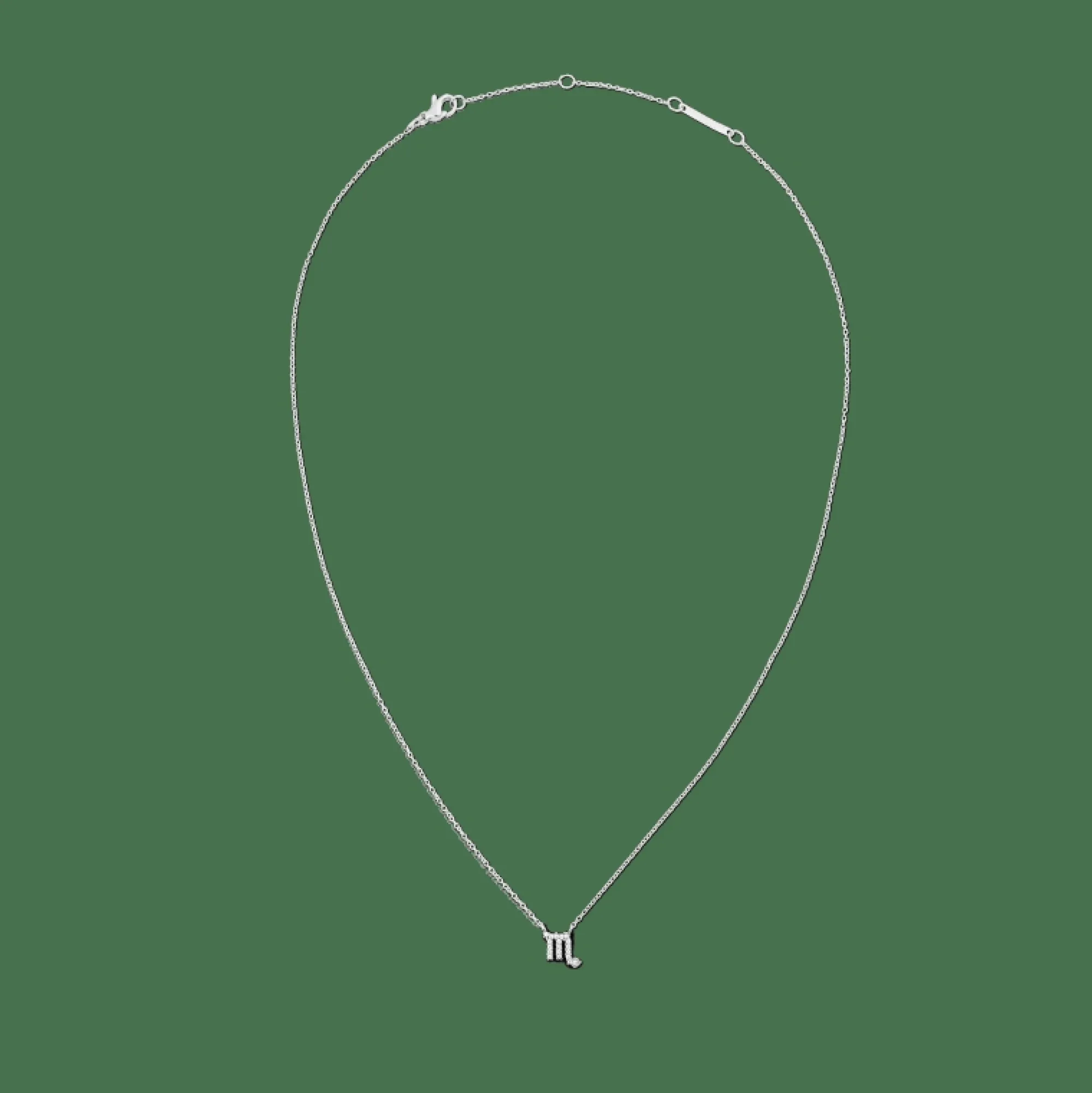 Daniel Wellington Halsband<Crystal Zodiac Chain Necklace Silver