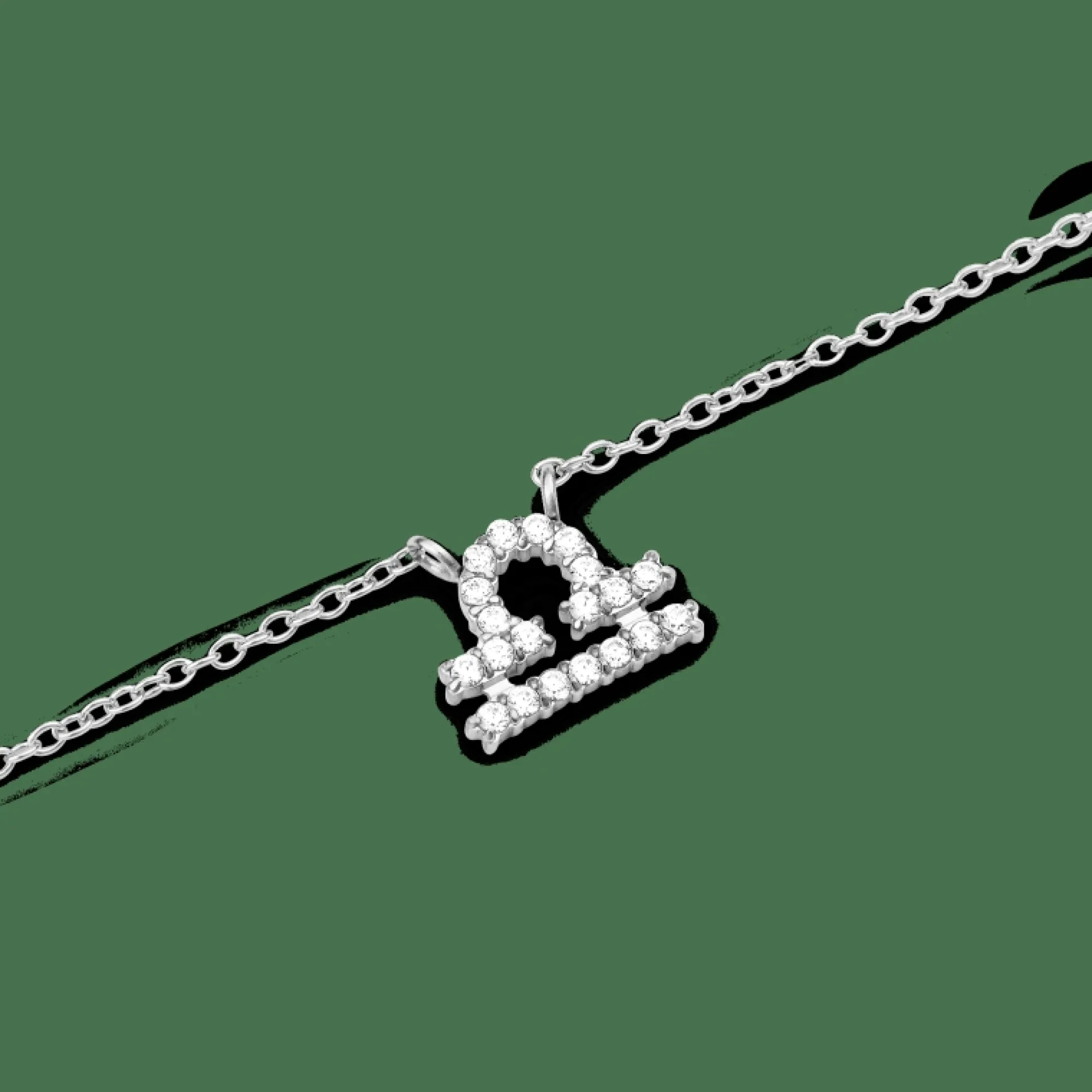 Daniel Wellington Halsband<Crystal Zodiac Chain Necklace Silver