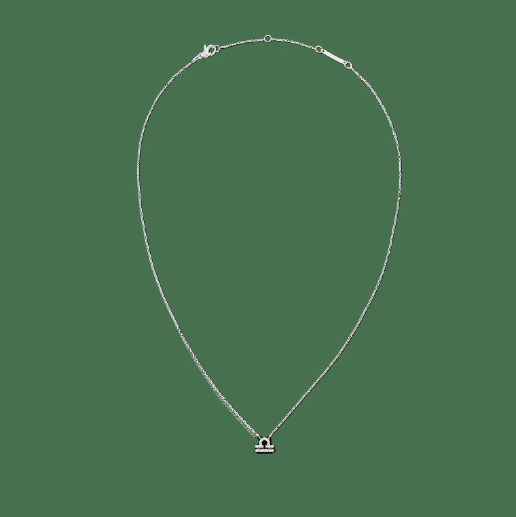 Daniel Wellington Halsband<Crystal Zodiac Chain Necklace Silver