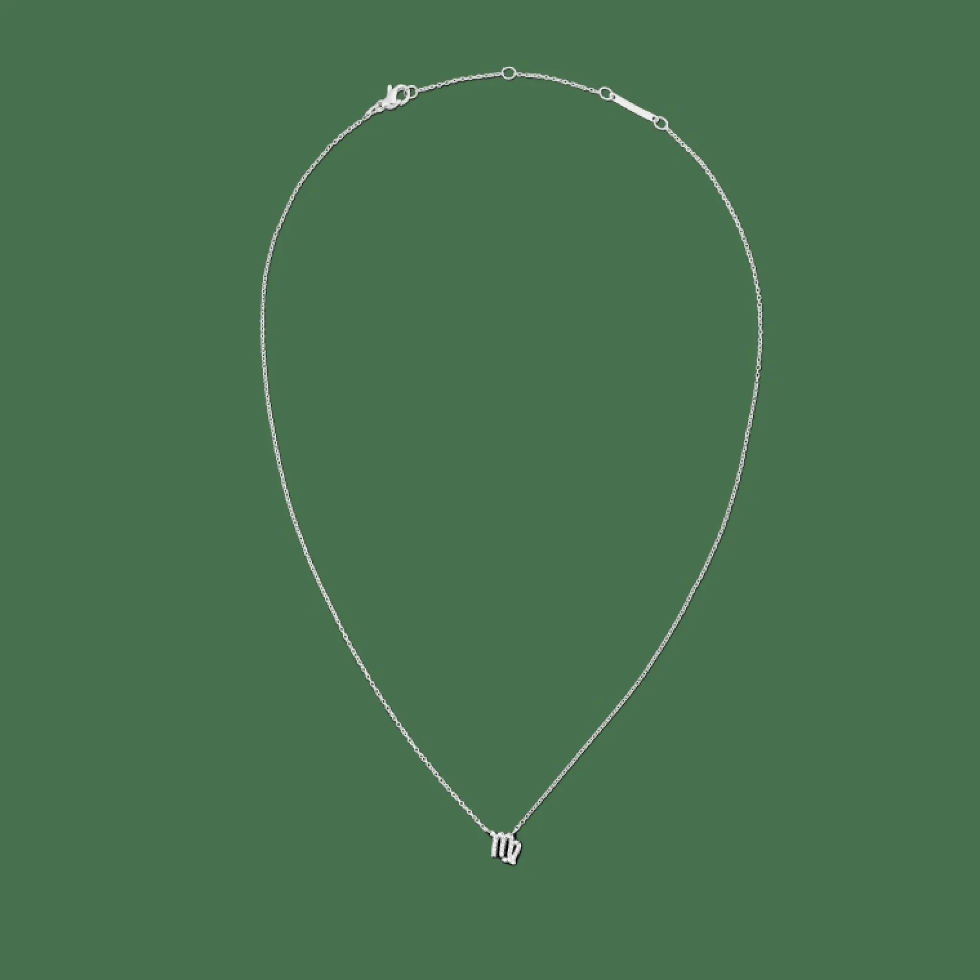 Daniel Wellington Halsband<Crystal Zodiac Chain Necklace Silver