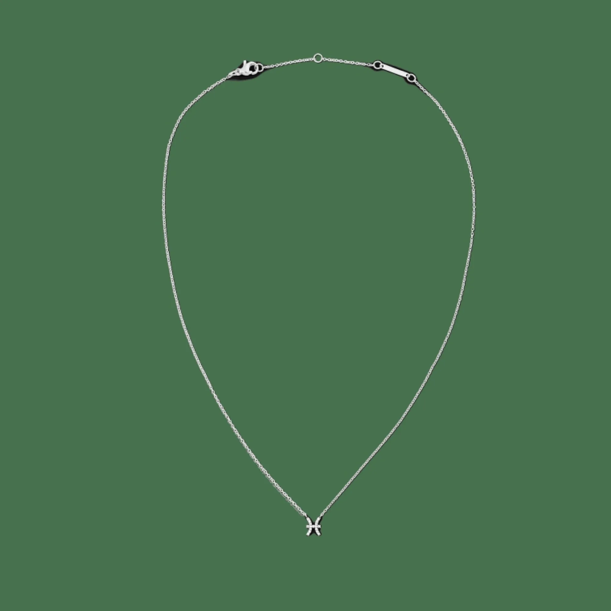 Daniel Wellington Halsband<Crystal Zodiac Chain Necklace Silver
