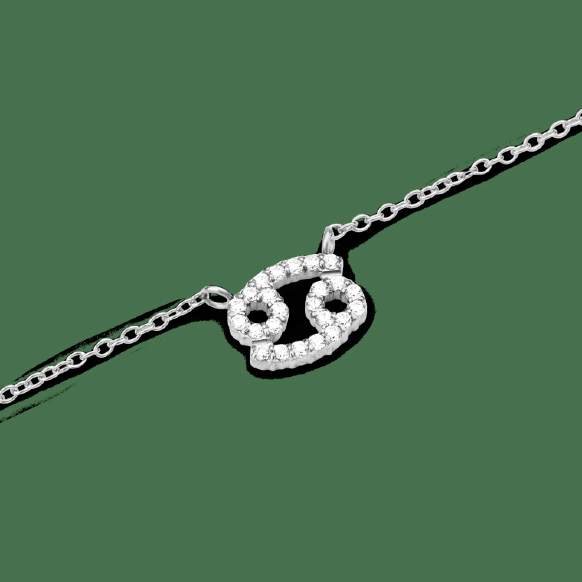 Daniel Wellington Halsband<Crystal Zodiac Chain Necklace Silver