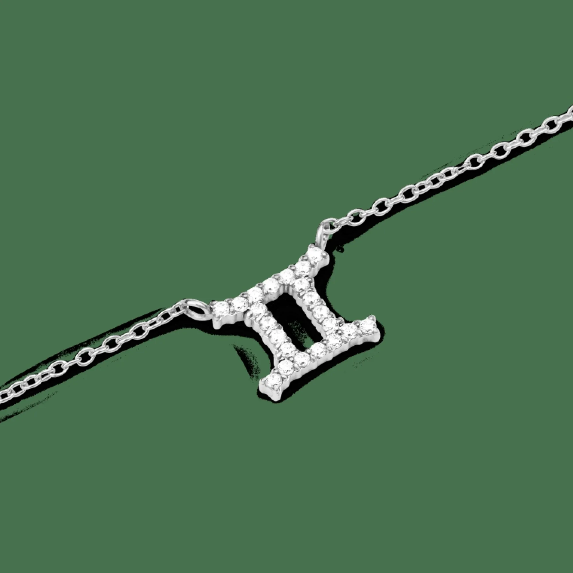 Daniel Wellington Halsband<Crystal Zodiac Chain Necklace Silver