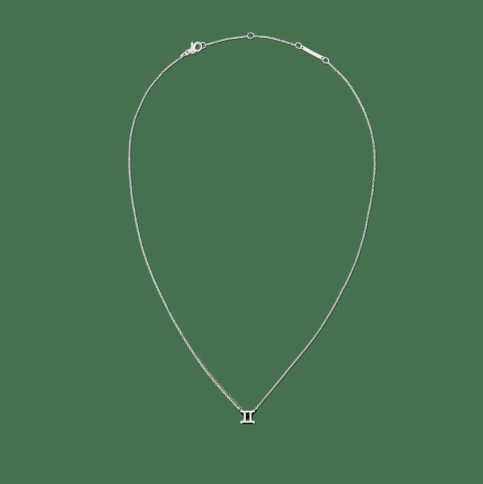 Daniel Wellington Halsband<Crystal Zodiac Chain Necklace Silver