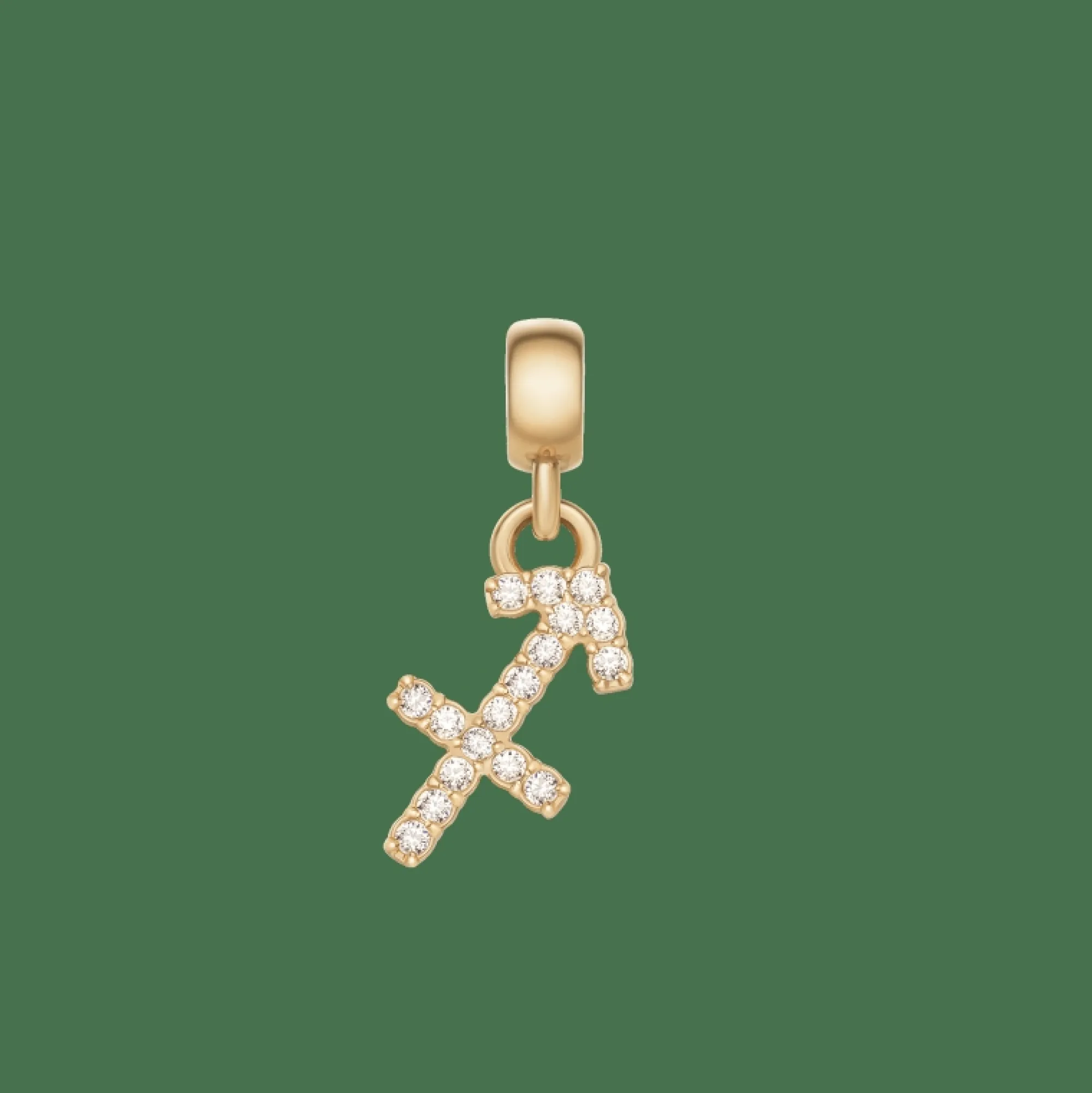 Daniel Wellington Berlocker<Crystal Zodiac Charm Gold