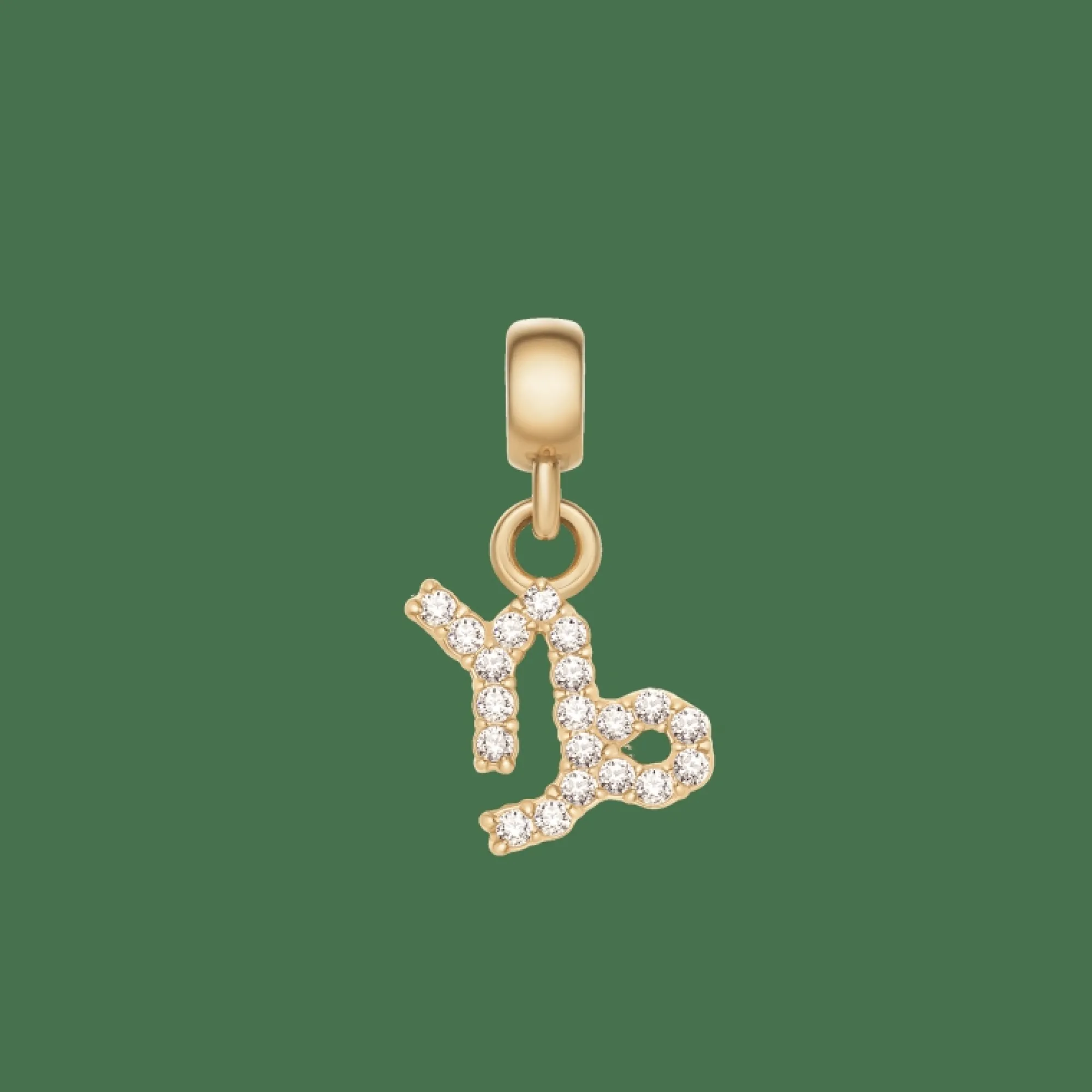 Daniel Wellington Berlocker<Crystal Zodiac Charm Gold