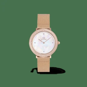 Daniel Wellington Damklockor<Crystalline Bezel Melrose Rose Gold