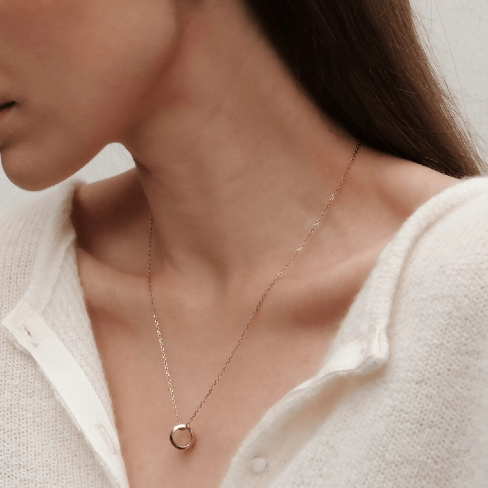 Daniel Wellington Halsband<Elan Necklace Rose Gold