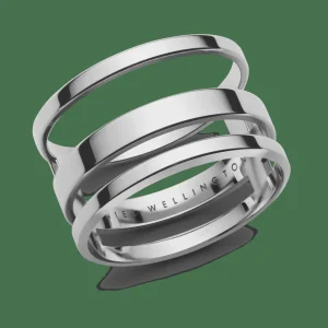 Daniel Wellington Ringar<Elan Triad Ring Silver