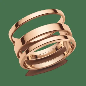 Daniel Wellington Ringar<Elan Triad Ring Rose Gold
