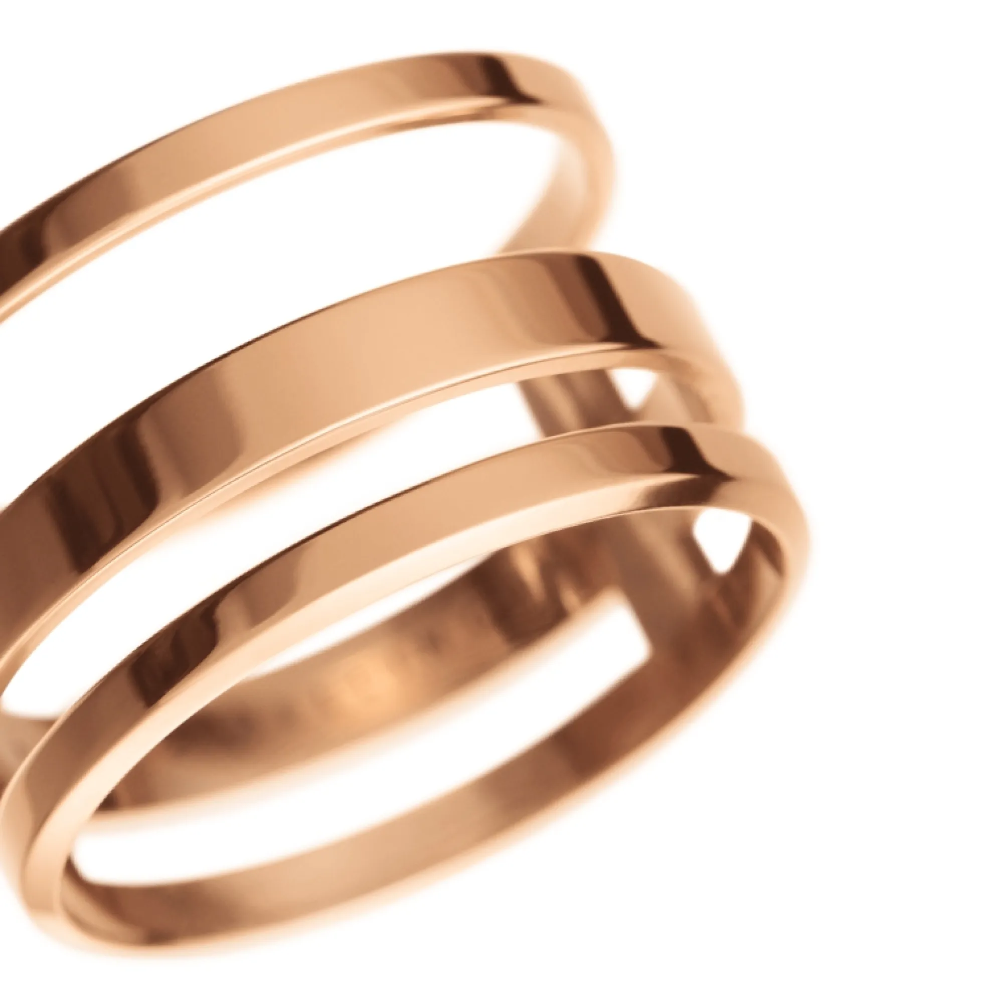 Daniel Wellington Ringar<Elan Triad Ring Rose Gold