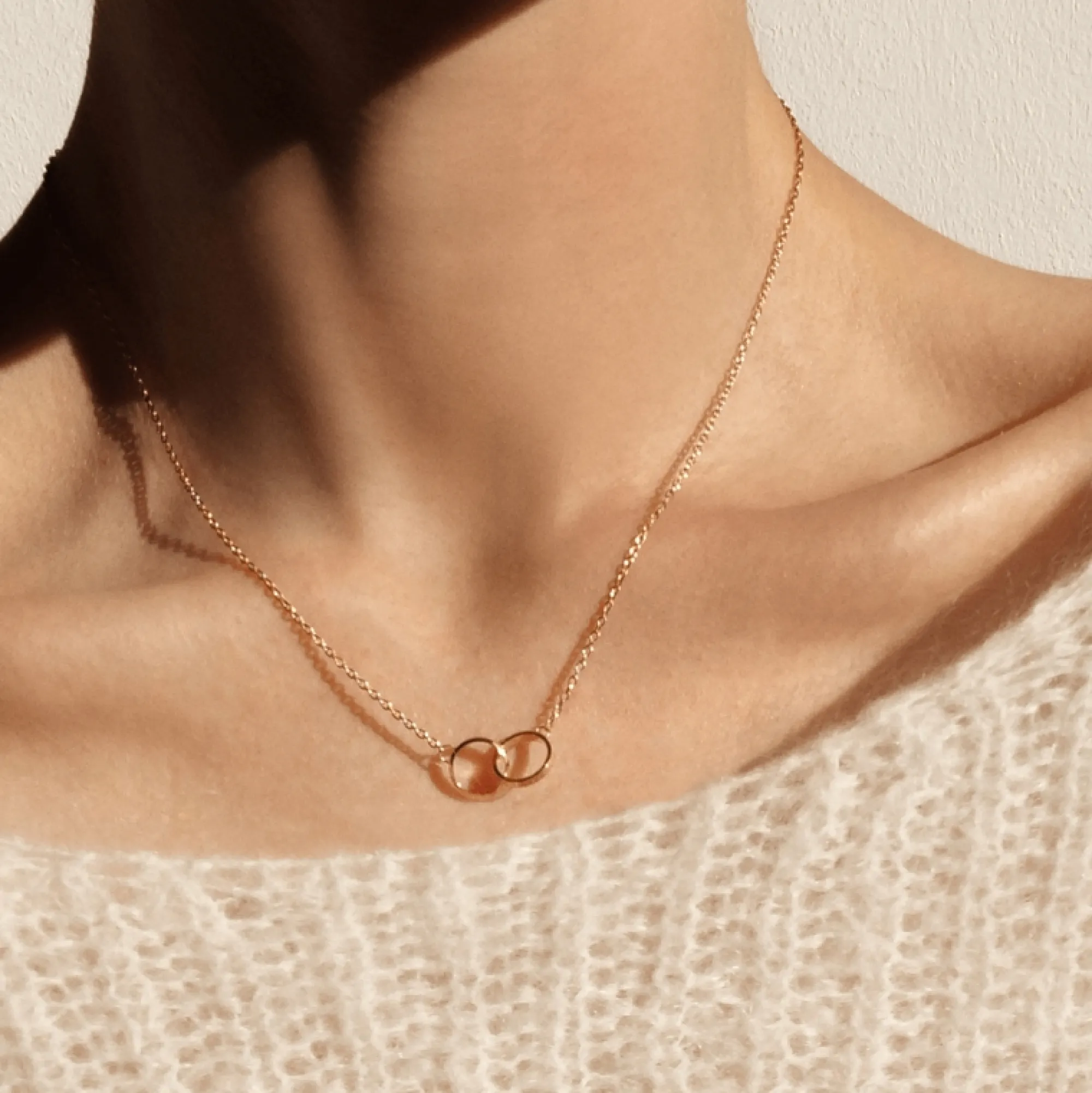 Daniel Wellington Halsband<Elan Unity Necklace Rose Gold