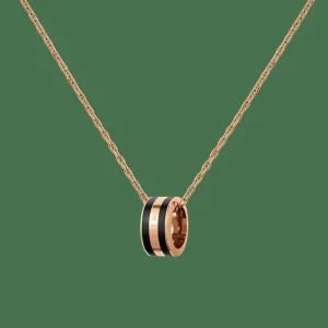 Daniel Wellington Halsband<Emalie Necklace Rose Gold/Black