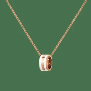 Daniel Wellington Halsband<Emalie Necklace Rose Gold/Satin White