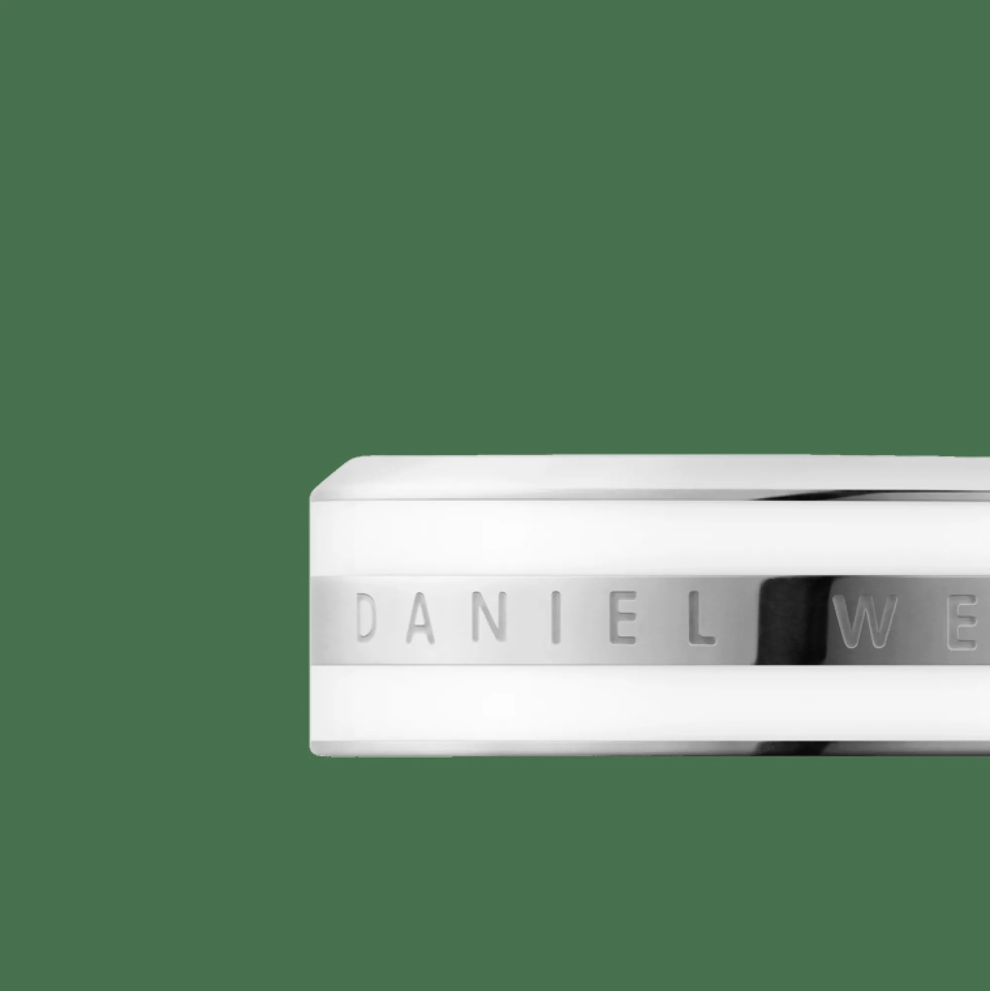 Daniel Wellington Ringar<Emalie Ring Silver/Satin White