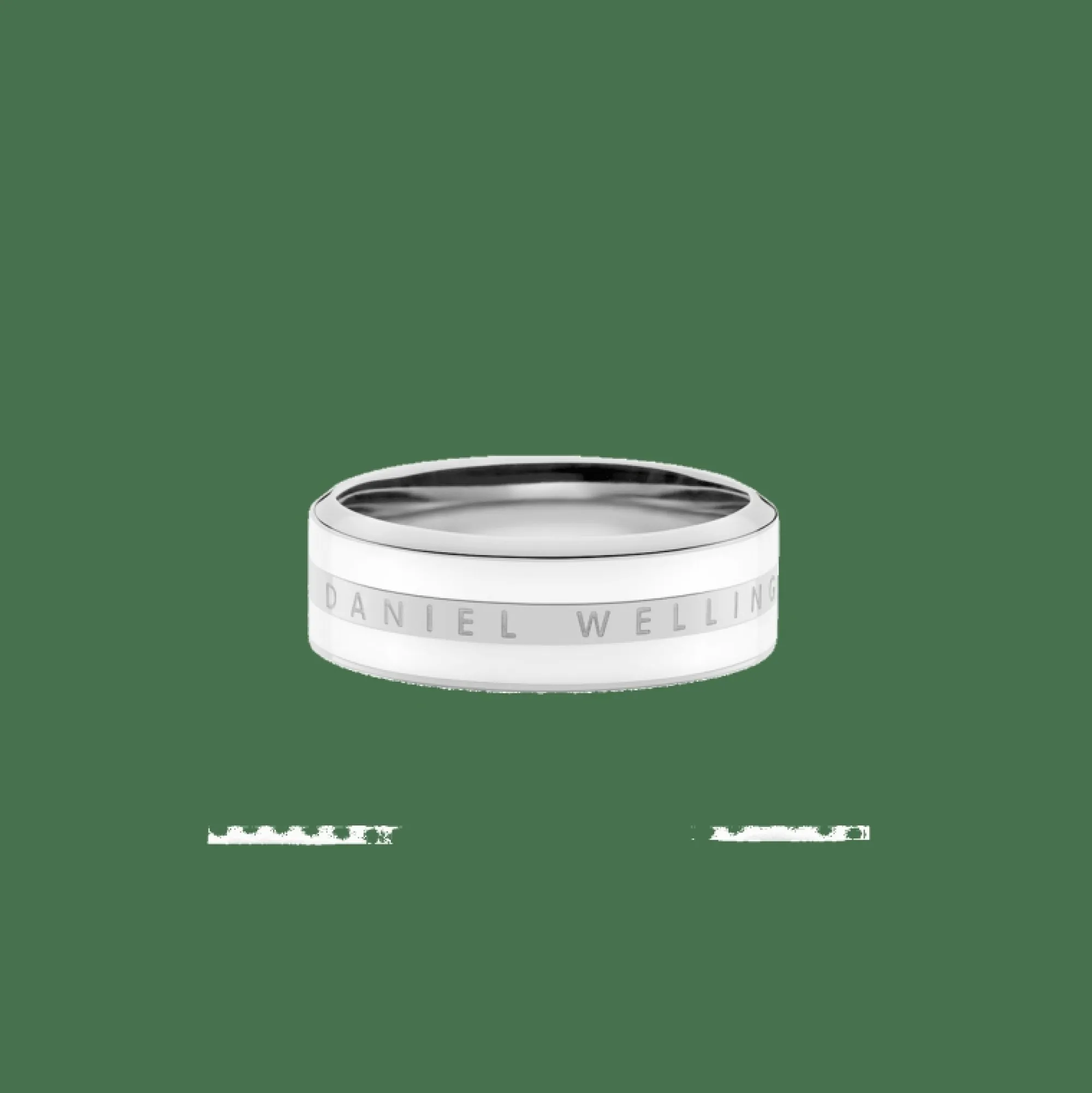 Daniel Wellington Ringar<Emalie Ring Silver/Satin White